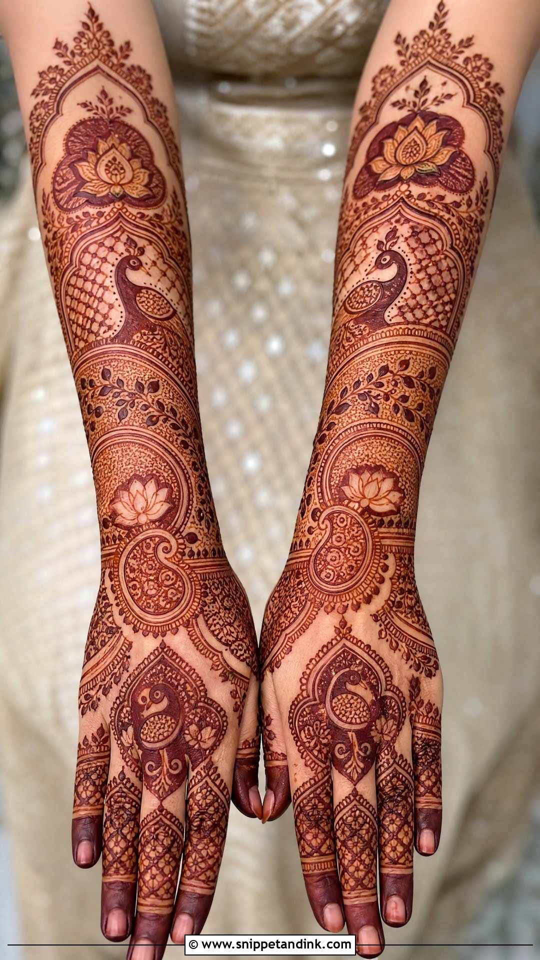 Indian Bridal Mehndi Design Back Hand - Snippet and Ink - 25 Bridal Mehndi Designs Back Hands