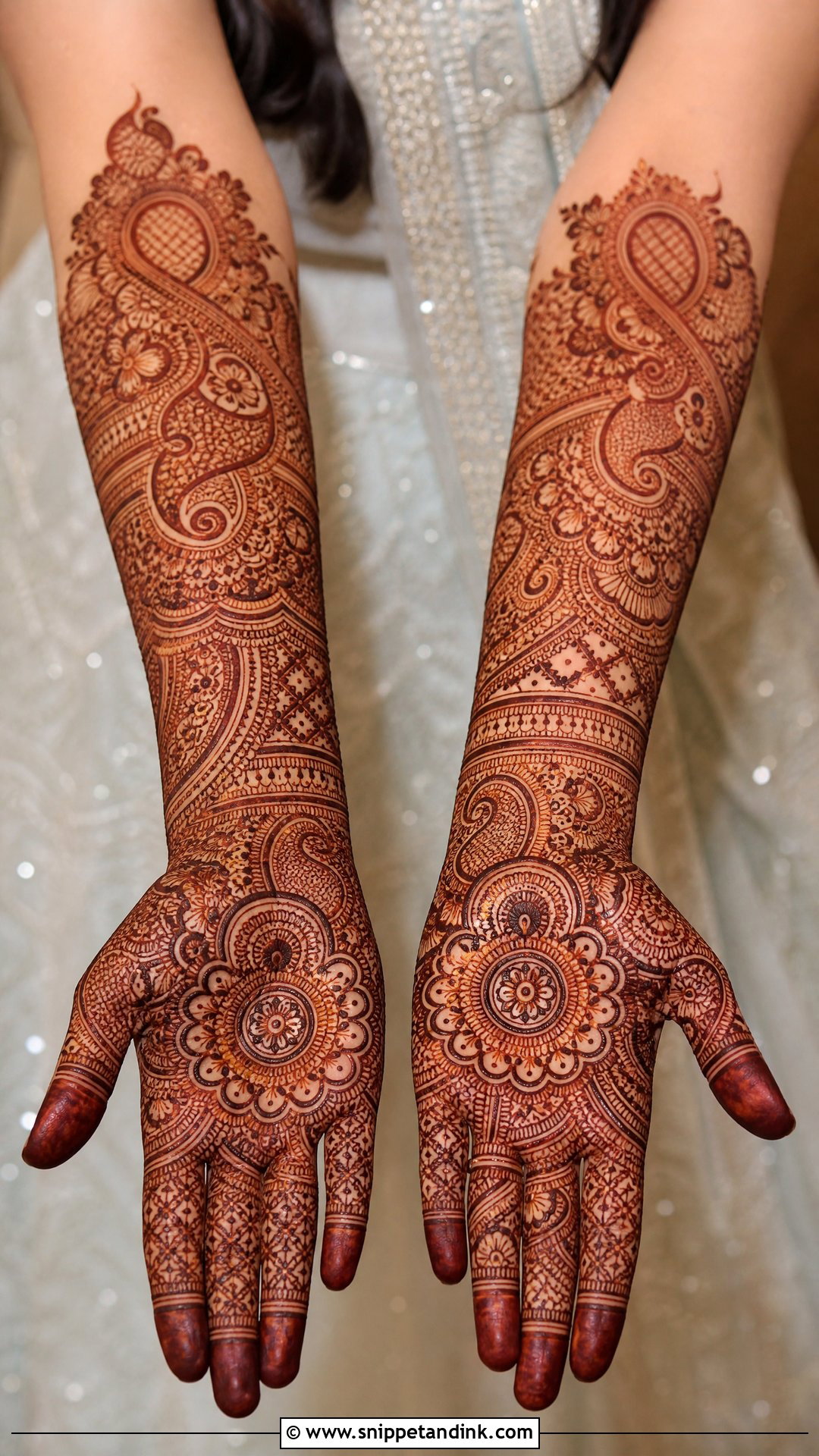Indian Bridal Mehndi Full Hand - Snippet and Ink - 20 Bridal Mehndi Full Hand Henna Designs