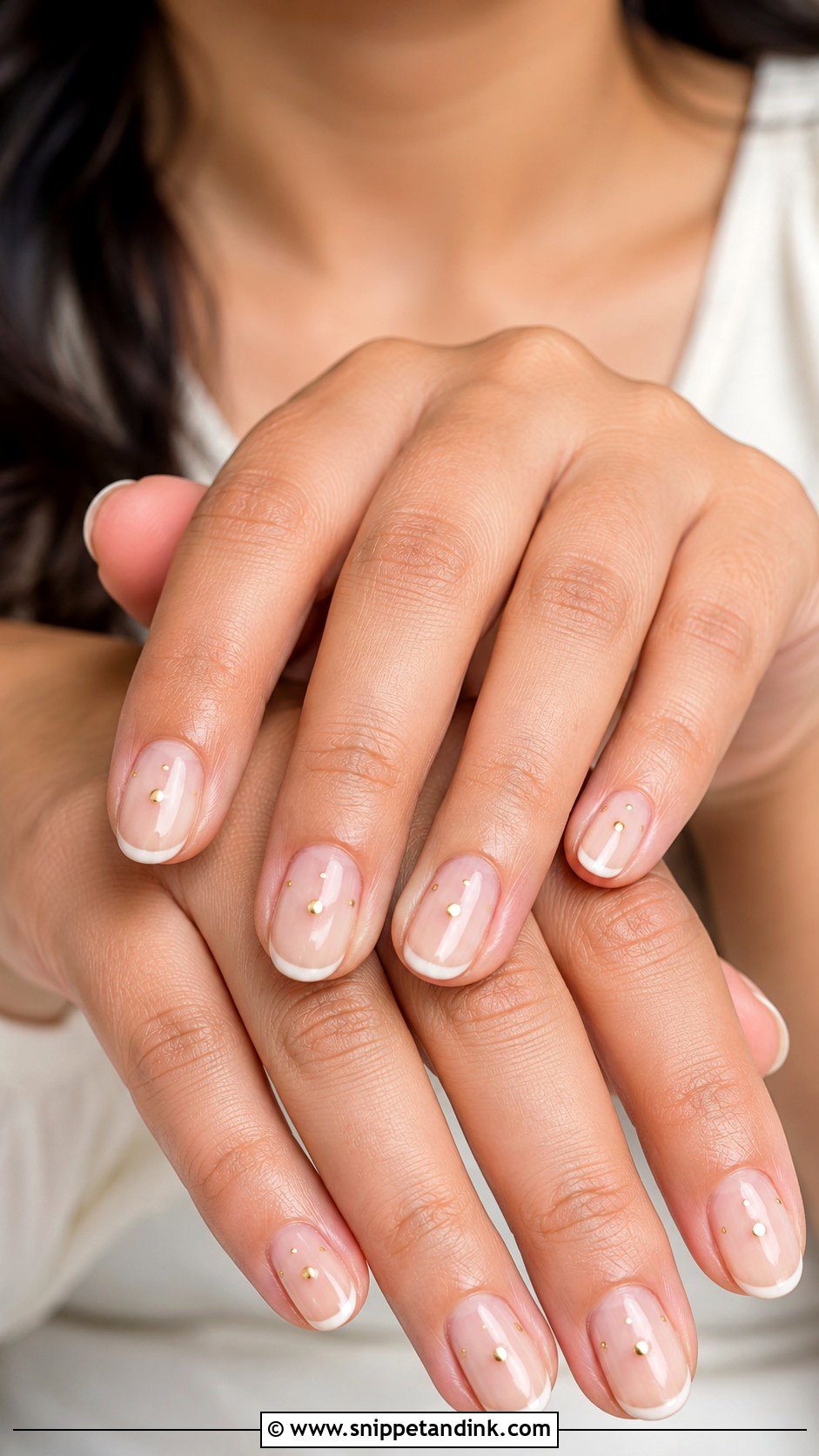 Indian Bridal Minimal Nails - Snippet and Ink - 30 Indian Bridal Nails