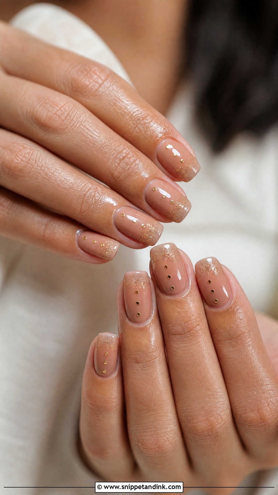 Indian Bridal Nude Nails - Snippet and Ink - 25 Indian Bridal Nails Designs Brides