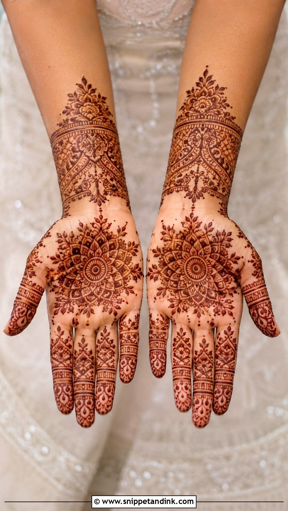 Indian Bridesmaid Mehndi Design - Snippet and Ink - 35 Indian Mehndi Designs