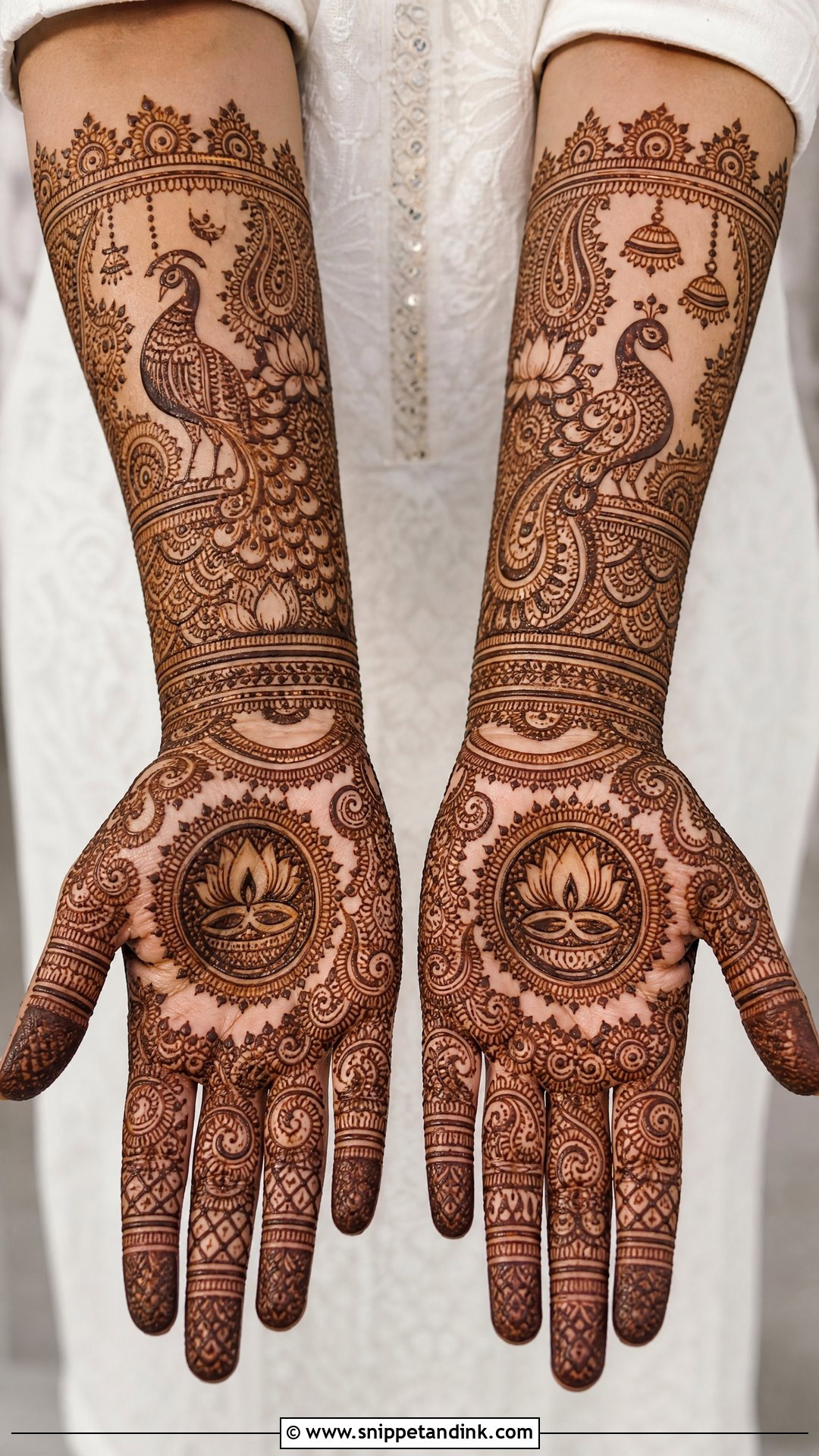Indian Diwali Mehndi Design - Snippet and Ink - 30 Diwali Mehndi Designs