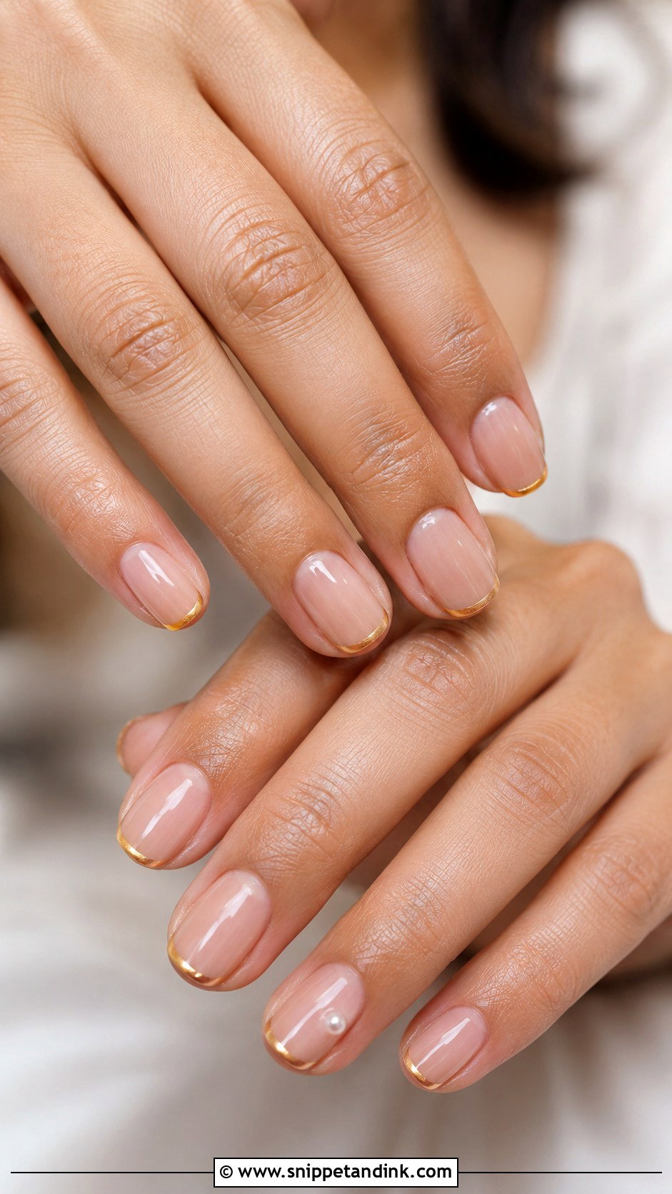 Indian Engagement Minimal Nails - Snippet and Ink - 20 Indian Engagement Nails