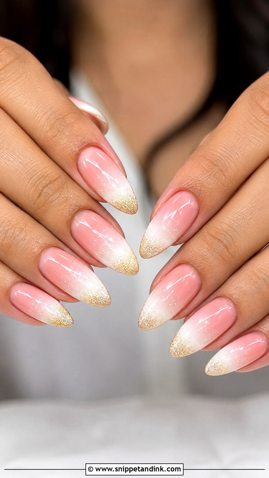 Indian Engagement Ombre Nails - Snippet and Ink - 20 Indian Engagement Nails