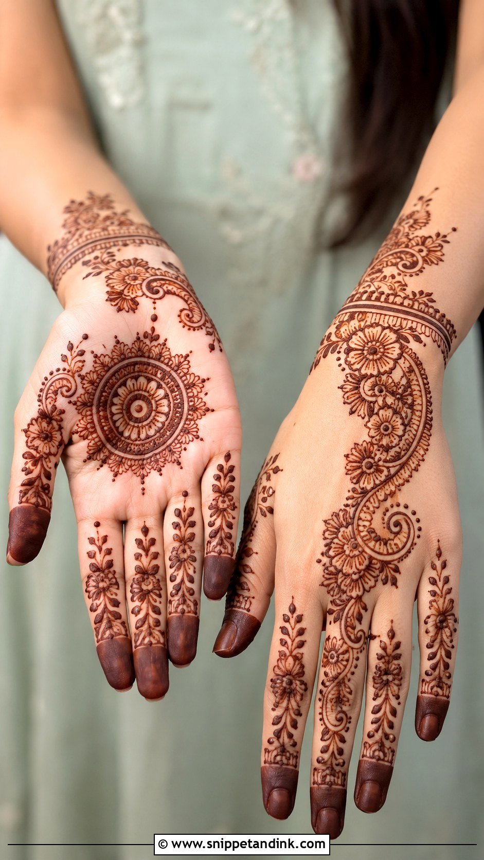 Indian Festival Mehndi Design - Snippet and Ink - 35 Indian Mehndi Designs