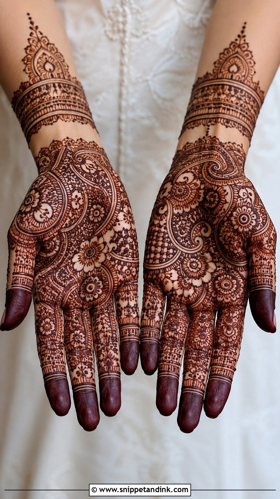 Indian Fingers Mehndi Design - Snippet and Ink - 35 Fingers Mehndi Design Ideas