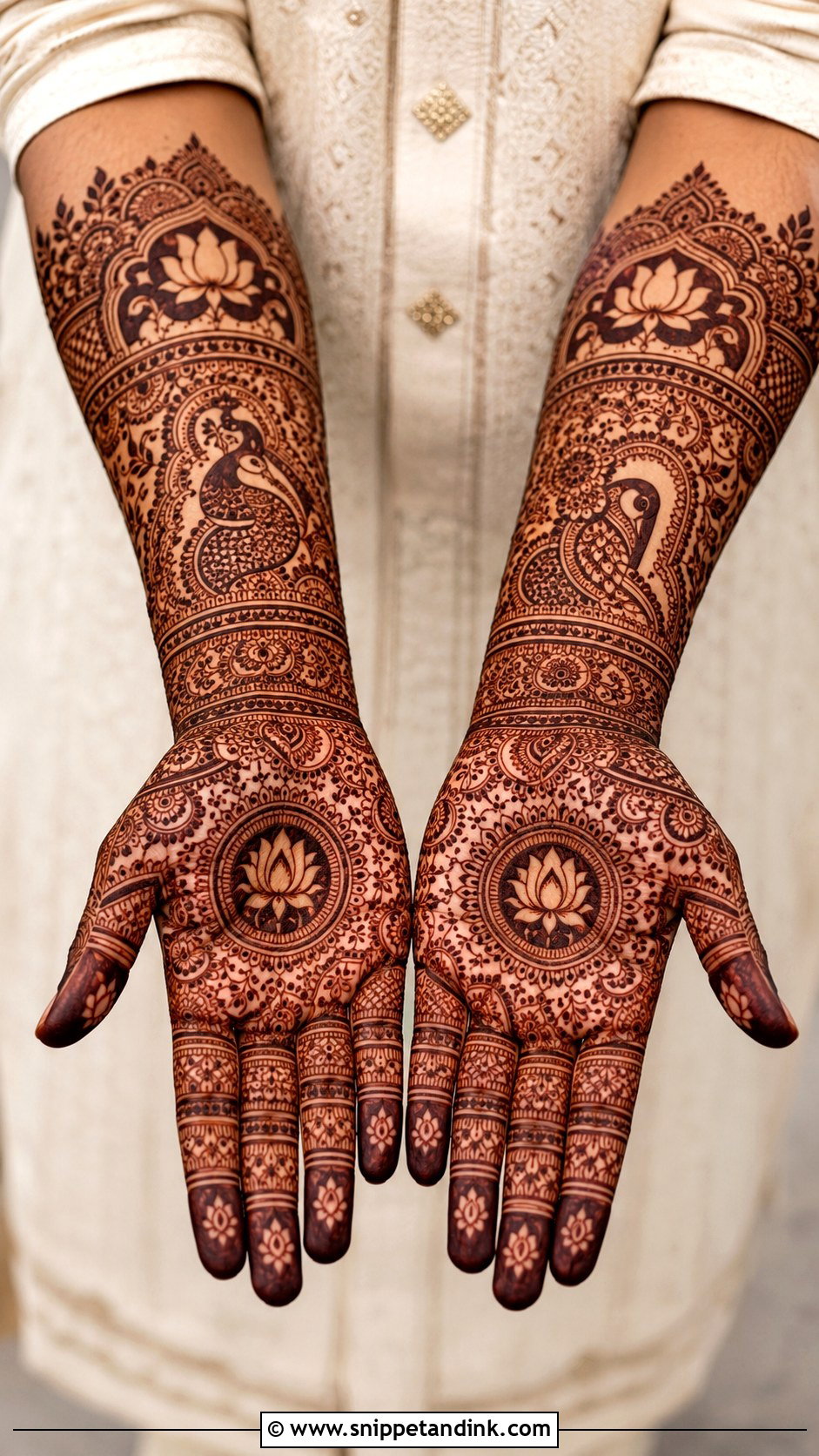 Indian Groom Mehndi Design - Snippet and Ink - 30 Groom Mehndi Design Ideas