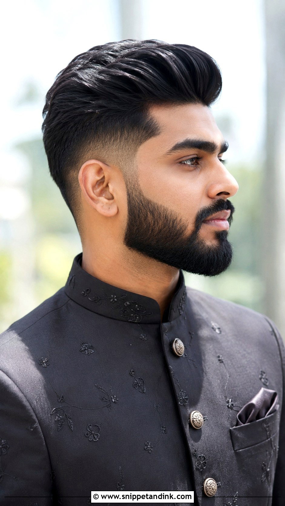 Indian Groom Undercut Hairstyle - Snippet and Ink - 15 Indian Groom Hairstyle Ideas