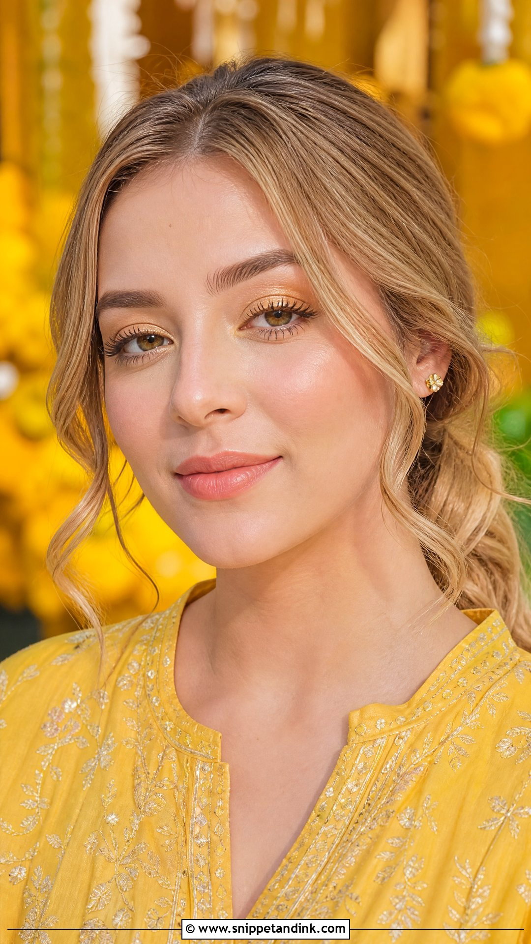 Indian Haldi Makeup - Snippet and Ink - 20 Natural Indian Wedding Makeup Ideas
