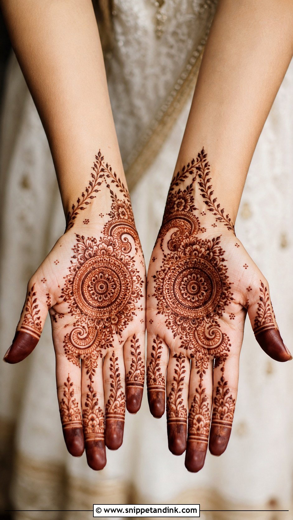 Indian Khafif Mehndi Design - Snippet and Ink - 35 Khafif Mehndi Design Ideas