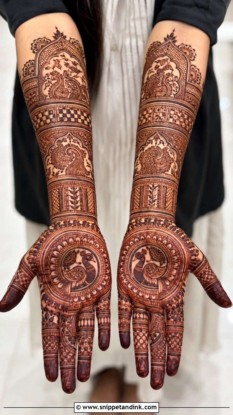 Indian Marwari Mehndi Design - Snippet and Ink - 35 Indian Mehndi Designs