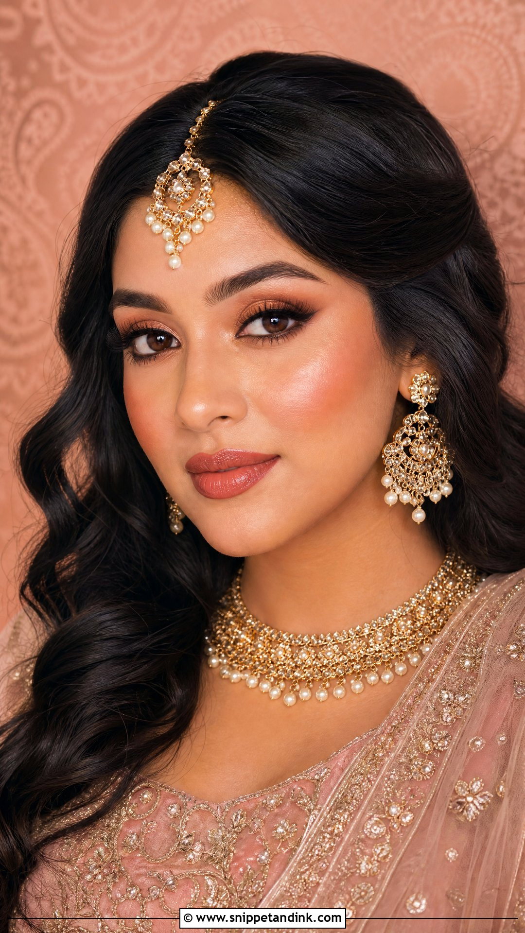 Indian Nikkah Bridal Makeup - Snippet and Ink - 20 Nikkah Bridal Makeup Looks