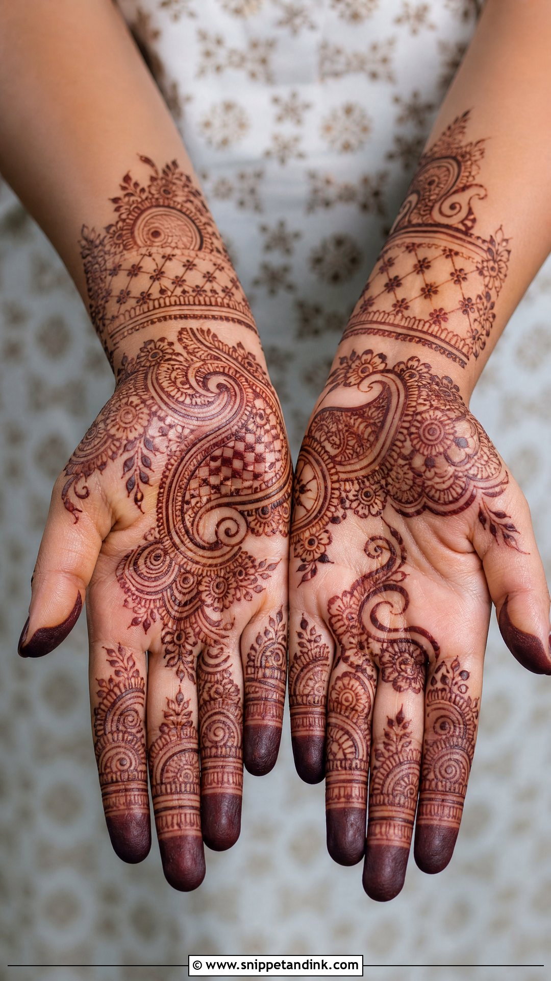 Indian Normal Mehndi Design - Snippet and Ink - 30 Normal Mehndi Design Ideas
