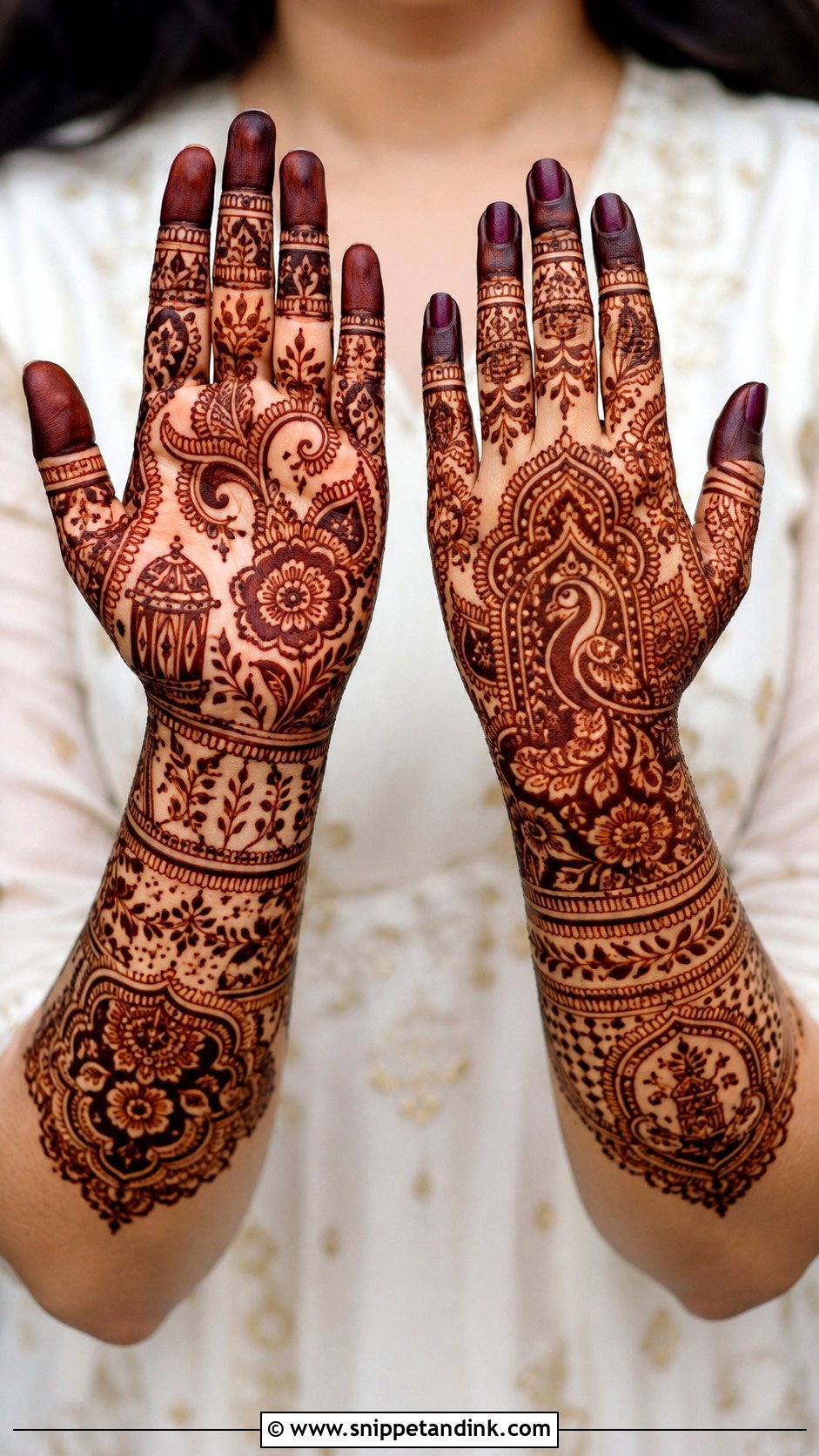 Indian Punjabi Mehndi Design - Snippet and Ink - 35 Indian Mehndi Designs