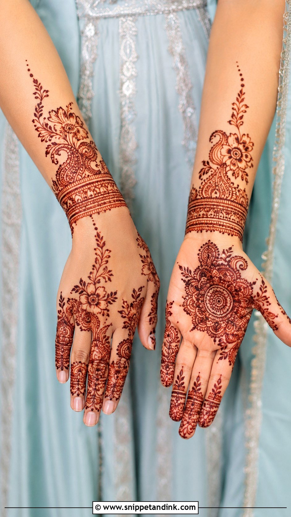 Indian Wedding Guest Mehndi Design - Snippet and Ink - 35 Indian Mehndi Designs