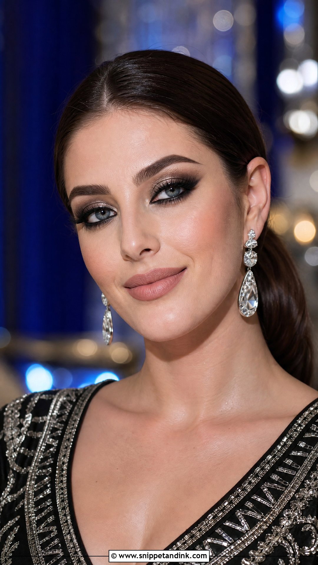 Indian Wedding Guest Smokey Eye Makeup - Snippet and Ink - 20 Indian Wedding Guest Makeup Look Ideas