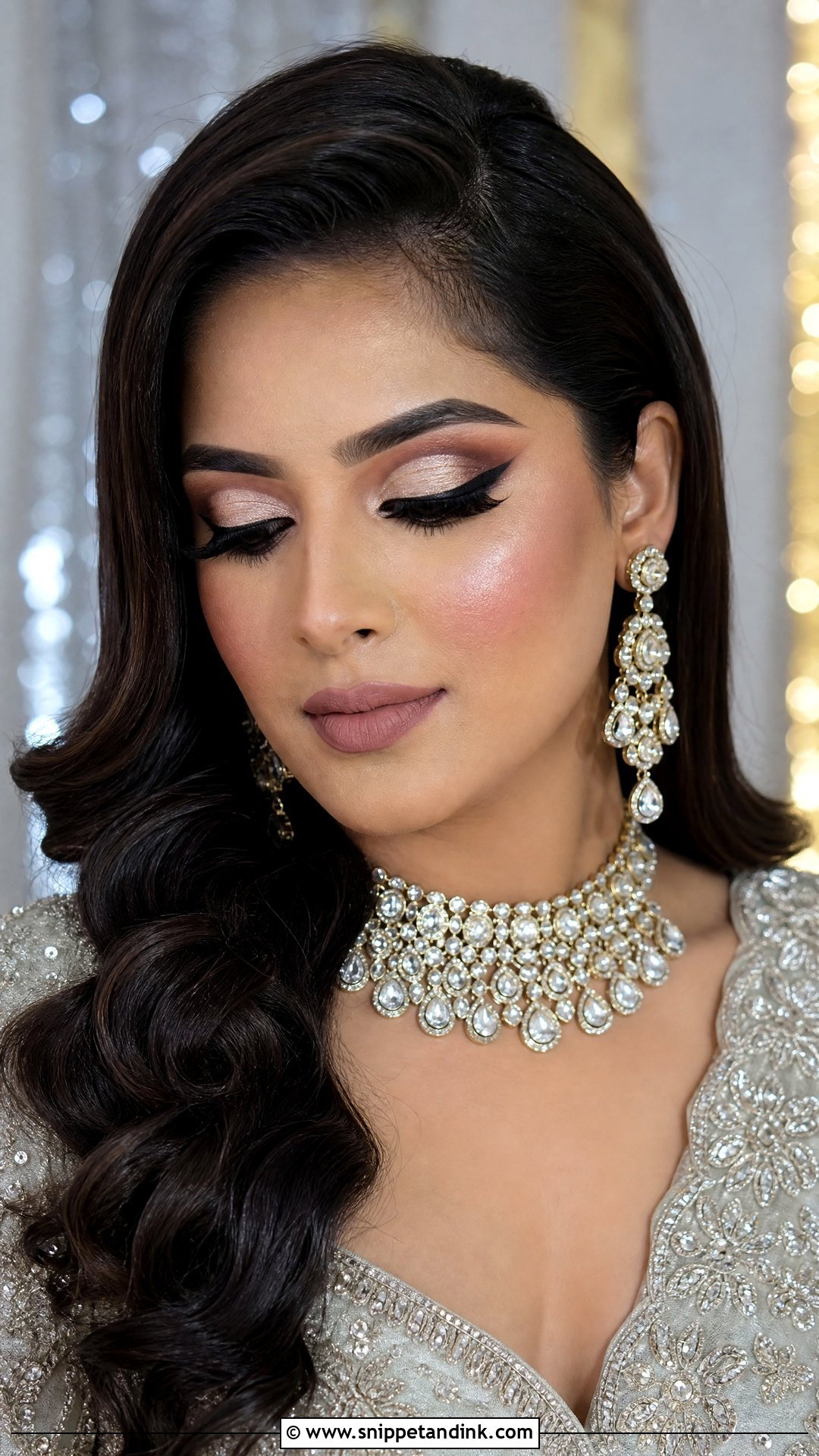 Indian Wedding Makeup With Cut Crease - Snippet and Ink - 20 Indian Wedding Makeup Looks