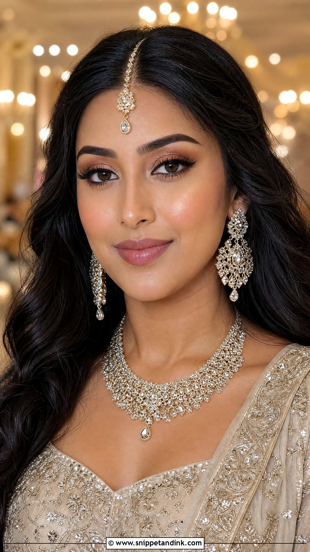 Indian Wedding Makeup With Lehenga - Snippet and Ink - 25 Indian Wedding Makeup Ideas