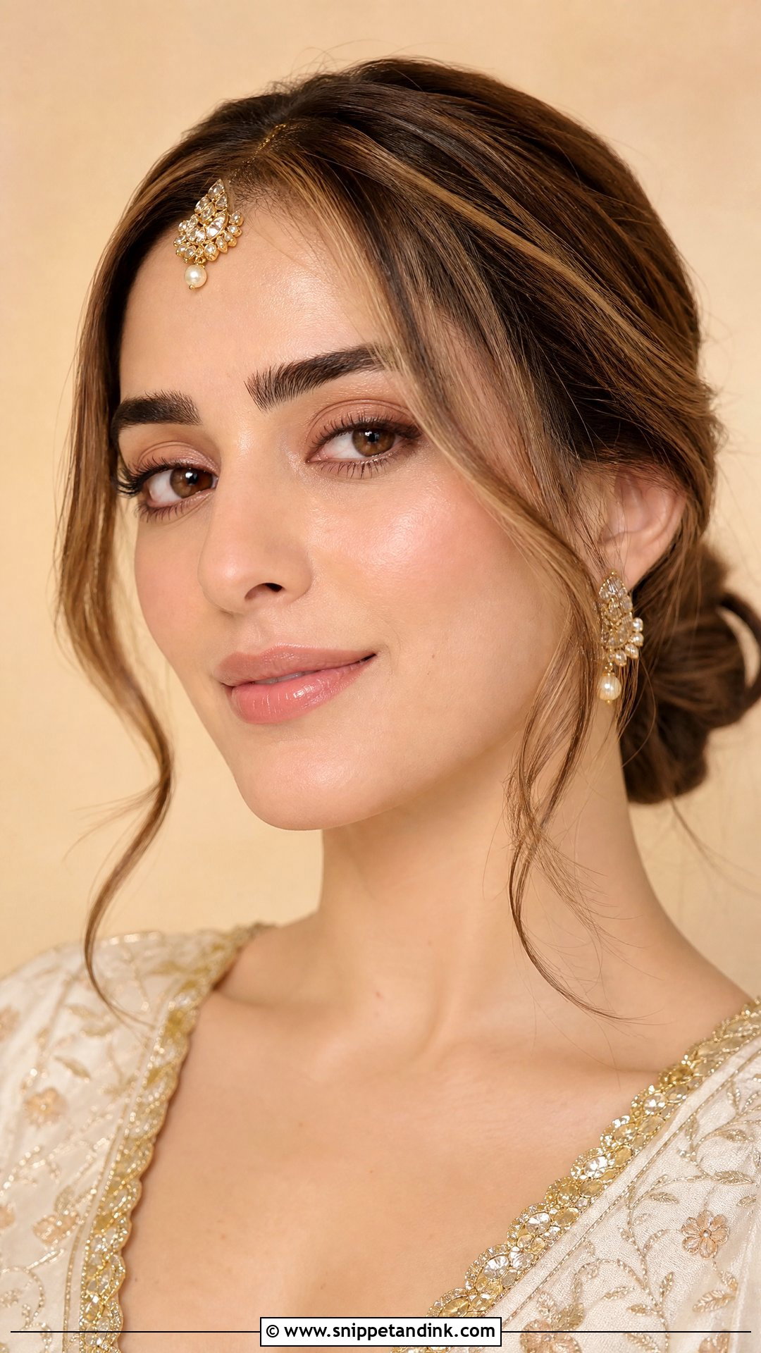 Indian Wedding Makeup With Minimal Look - Snippet and Ink - 20 Indian Wedding Makeup Looks