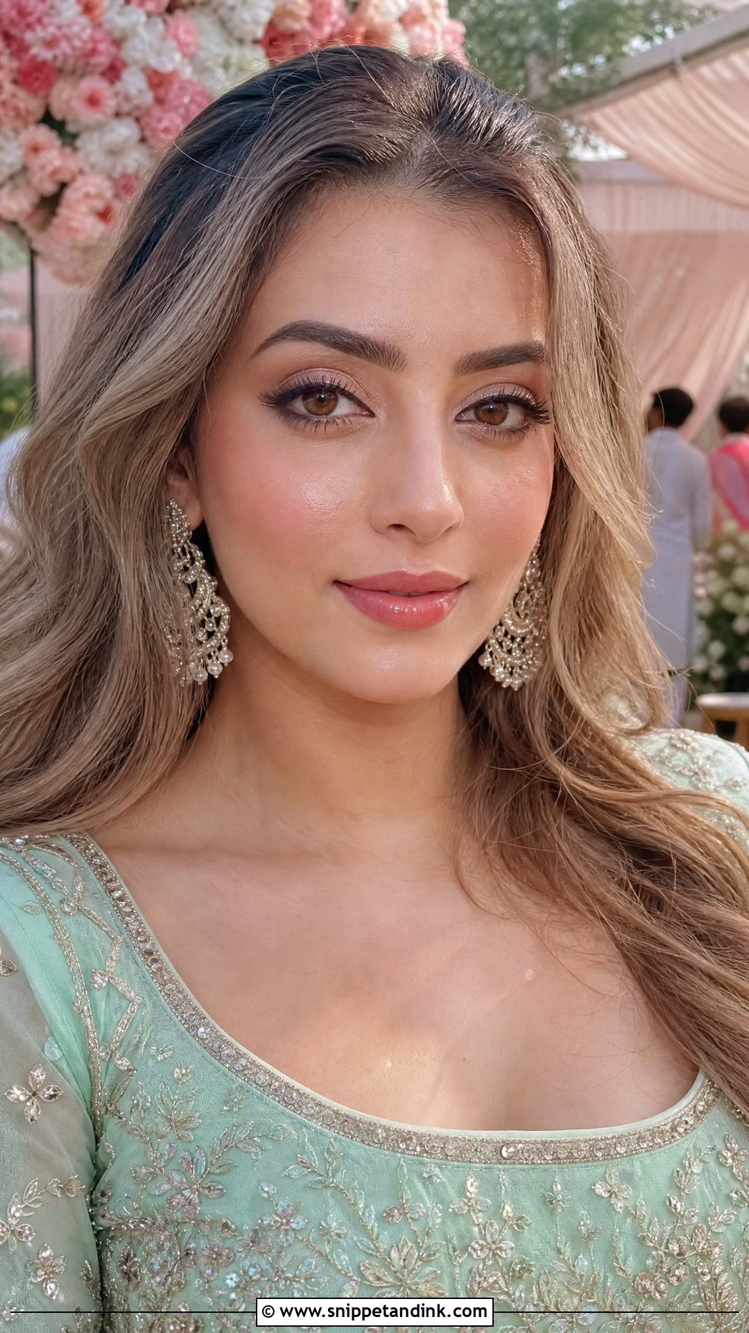 Indian Wedding Makeup With Pastel Outfit - Snippet and Ink - 25 Indian Wedding Makeup Ideas
