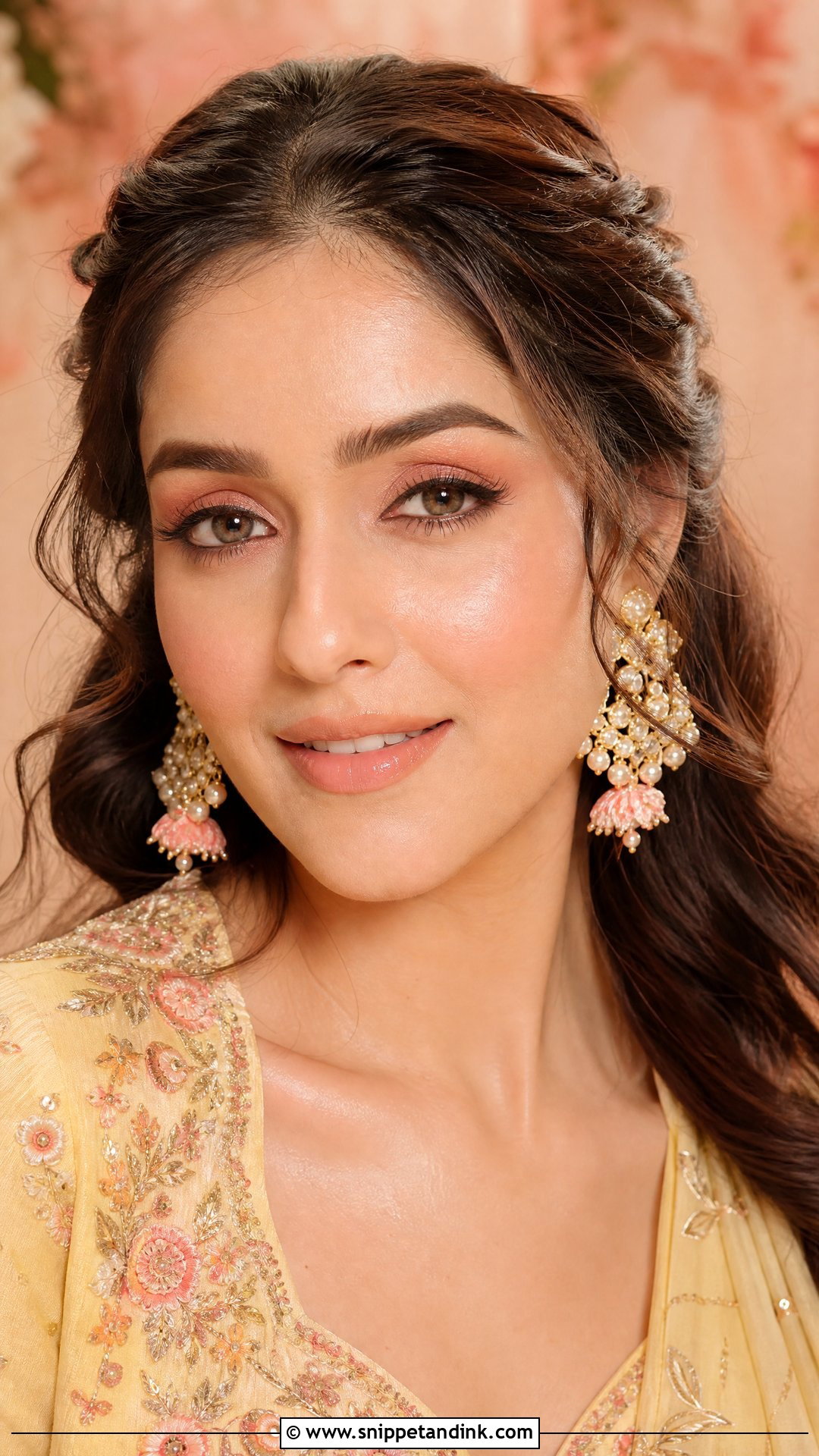 Indian Wedding Makeup With Peach Tones - Snippet and Ink - 20 Indian Wedding Makeup Looks