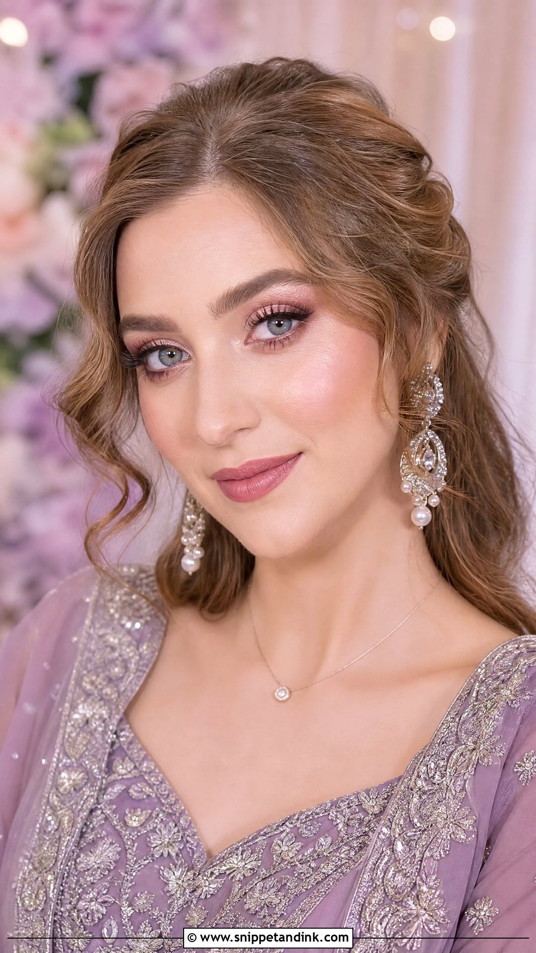 Indian Wedding Makeup With Rose Gold Eyes - Snippet and Ink - 25 Indian Wedding Makeup Ideas