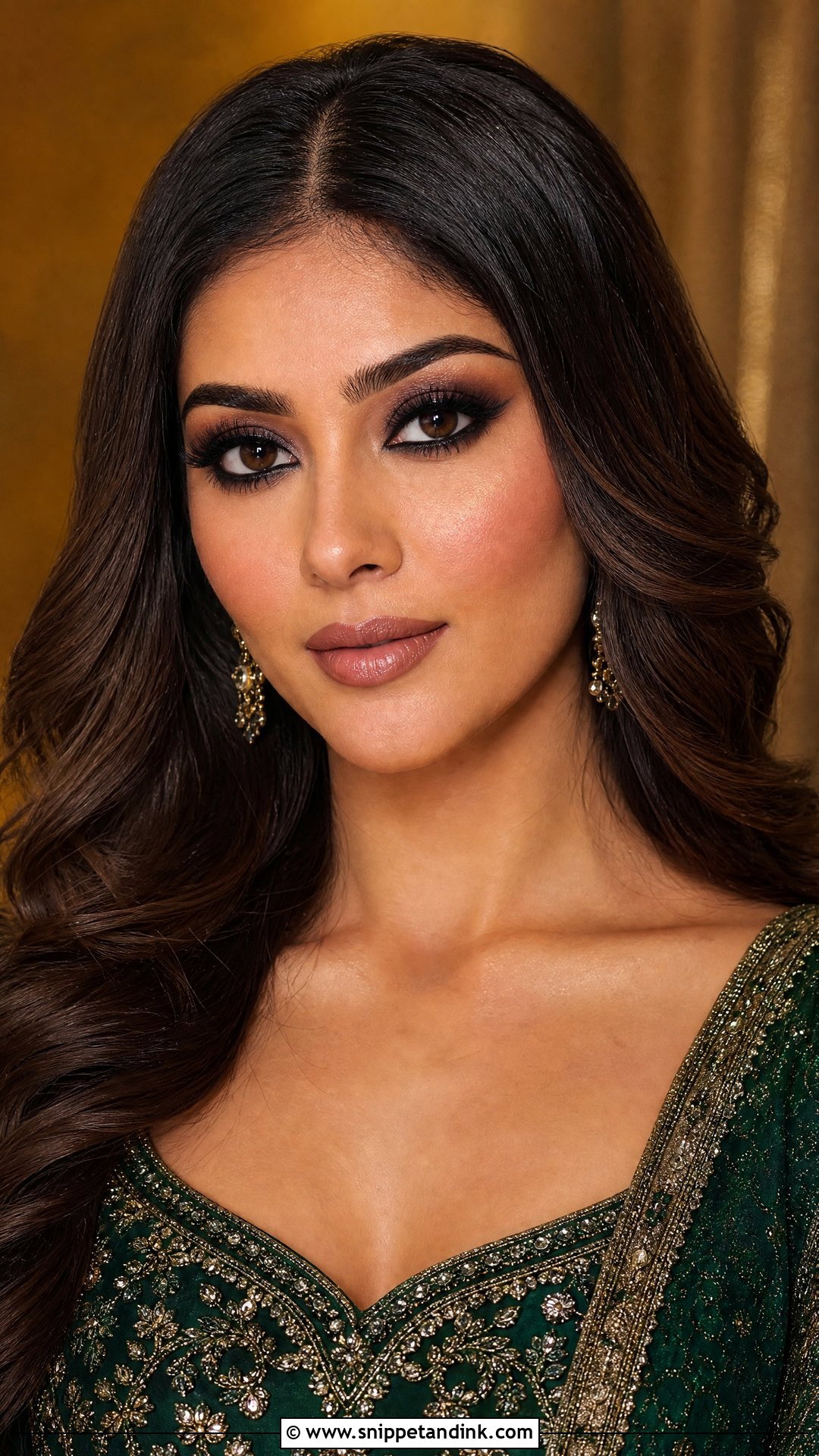 Indian Wedding Makeup With Smokey Eye - Snippet and Ink - 20 Indian Wedding Makeup Looks