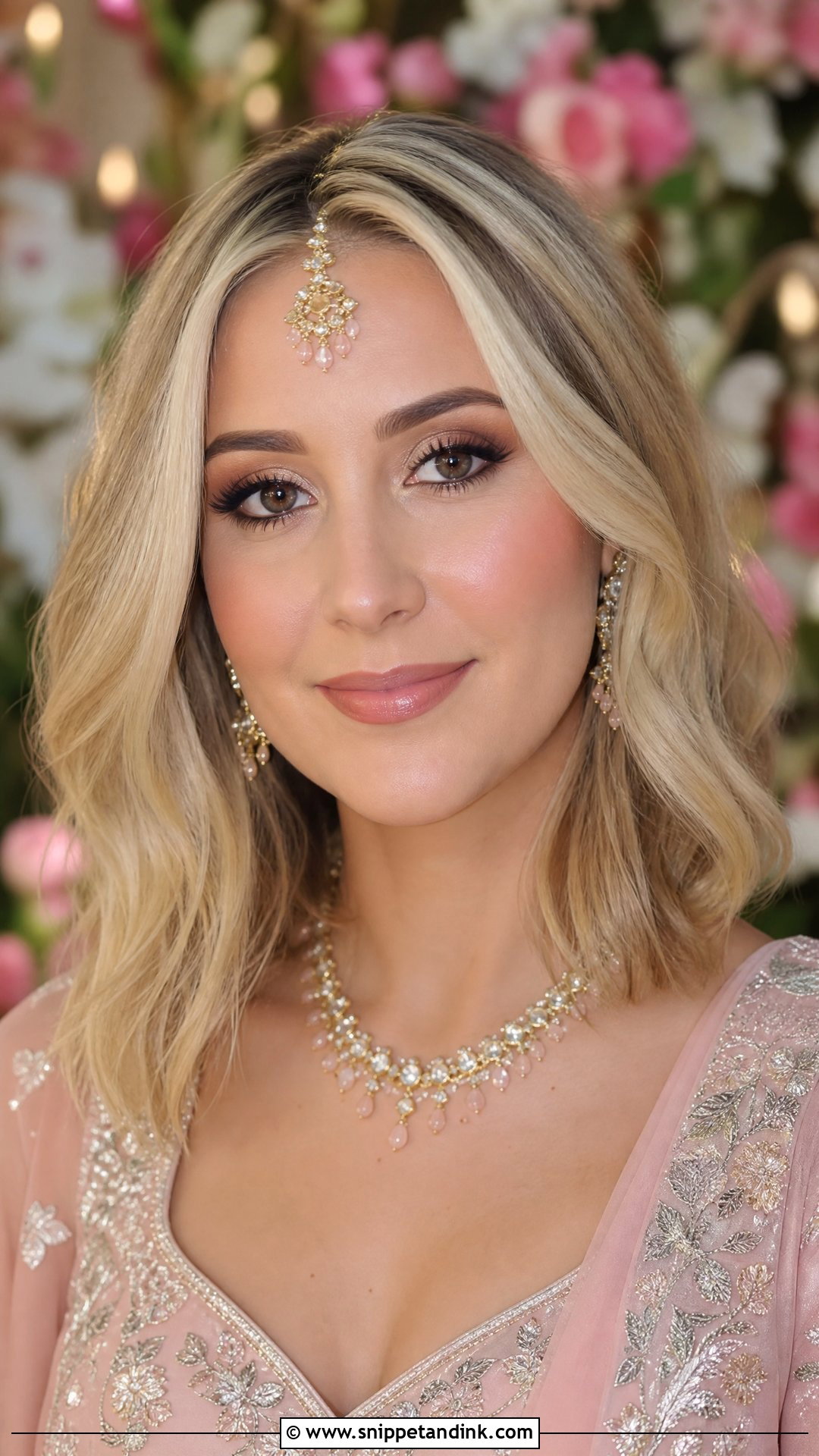 Indian Wedding Makeup With Soft Glam - Snippet and Ink - 25 Indian Wedding Makeup Ideas
