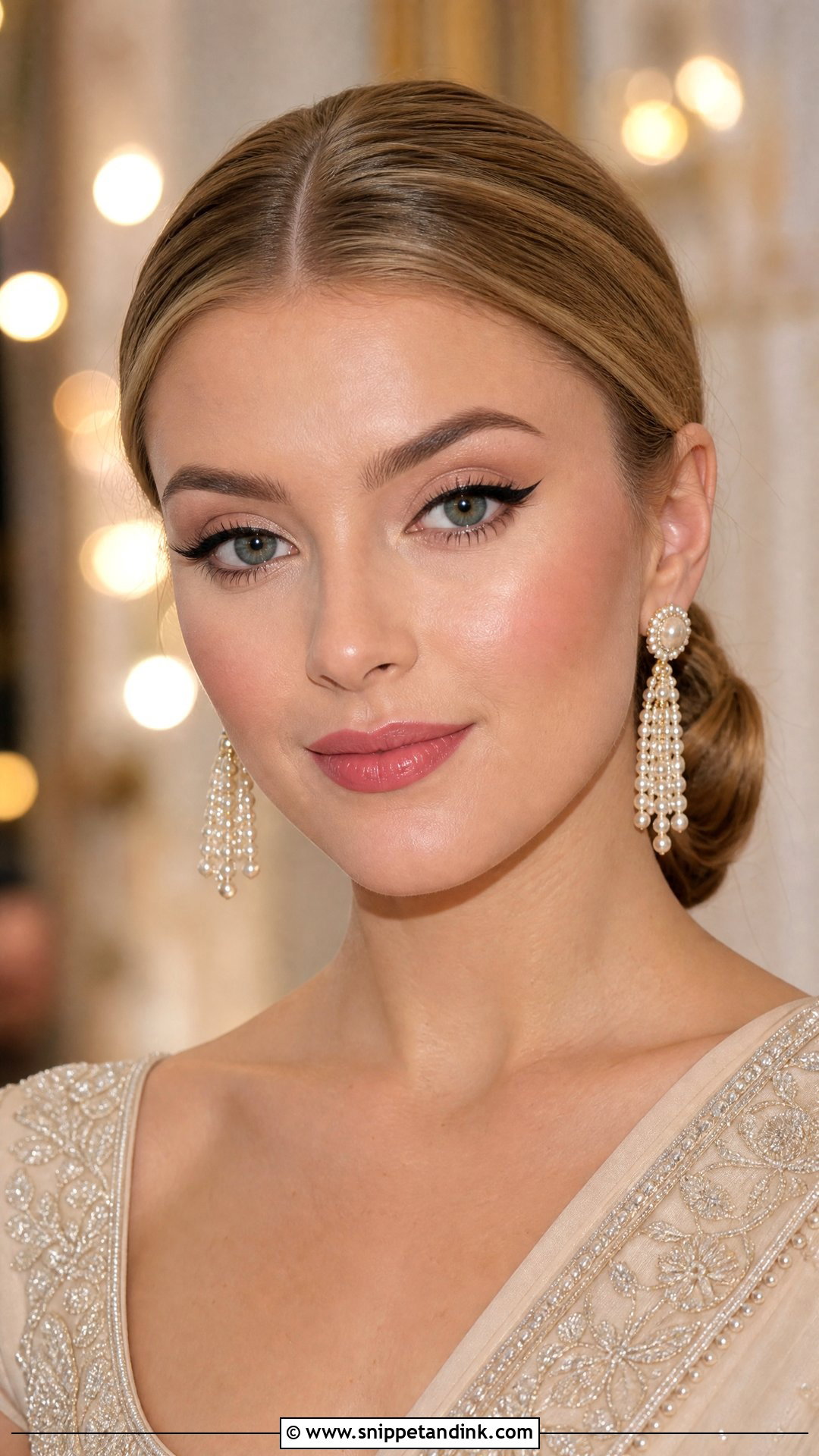 Indian Wedding Makeup With Winged Liner - Snippet and Ink - 25 Indian Wedding Makeup Ideas