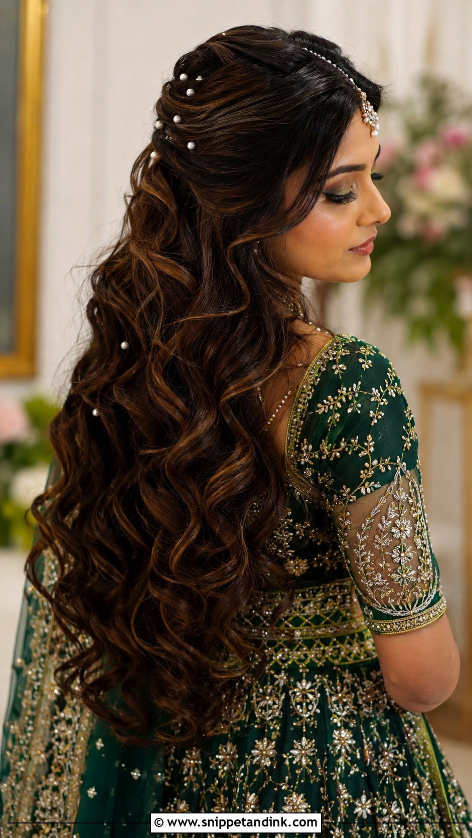 Indian Wedding Soft Curls For Long Hair - Snippet and Ink - 15 Soft Curls Hairstyles Indian Wedding