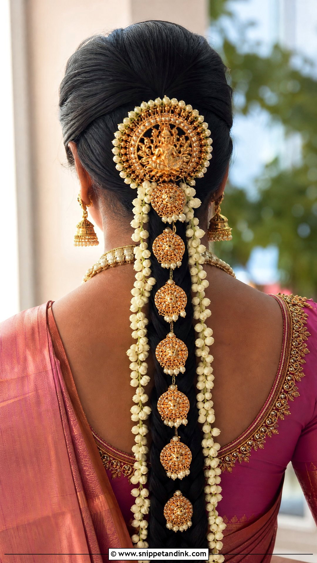 Indian Wedding South Indian Braid - Snippet and Ink - 15 Easy Indian Wedding Hairstyles