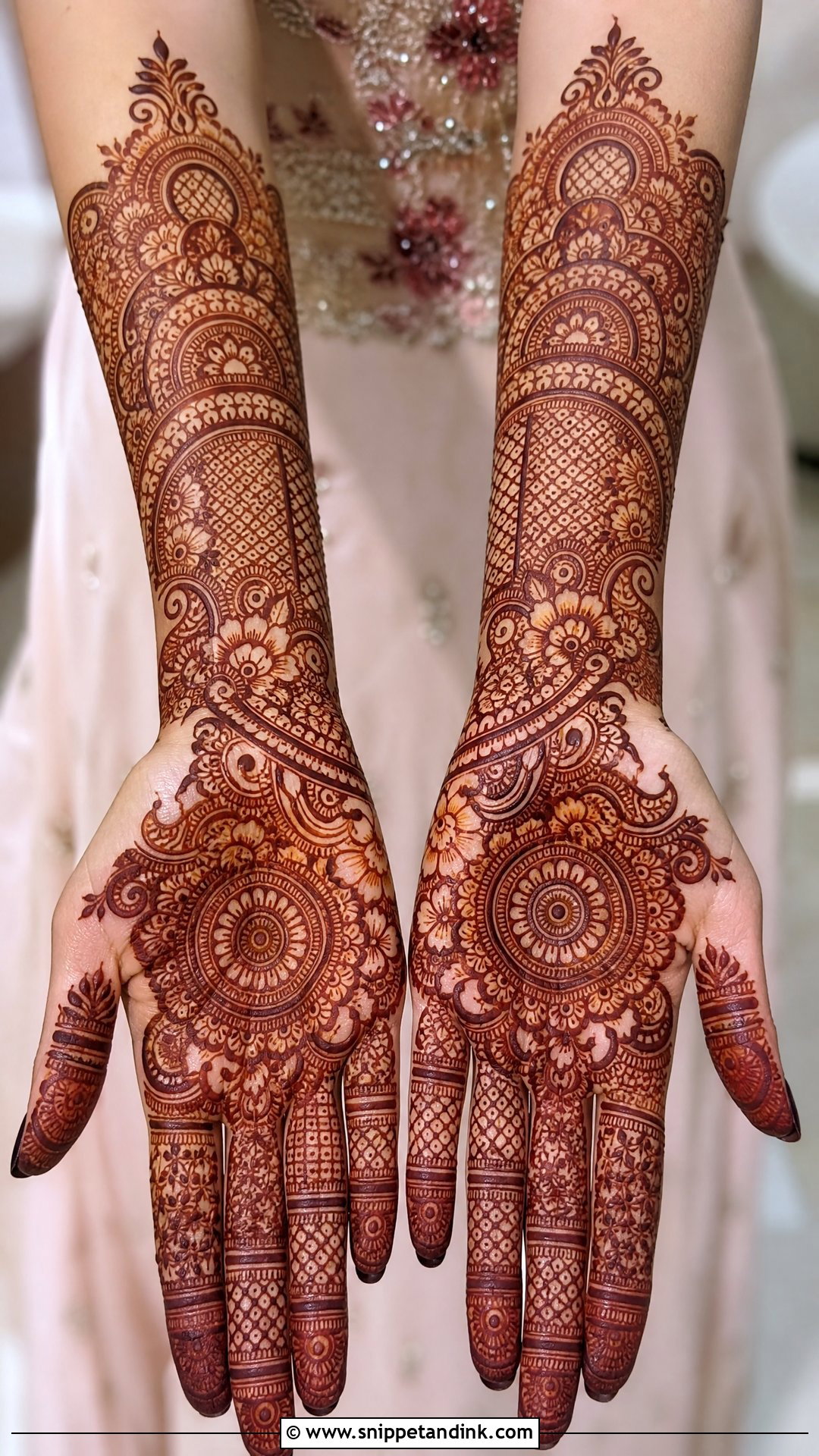Indo Arabic Bridal Mehendi - Snippet and Ink - 30 Mehendi Looks for Bride