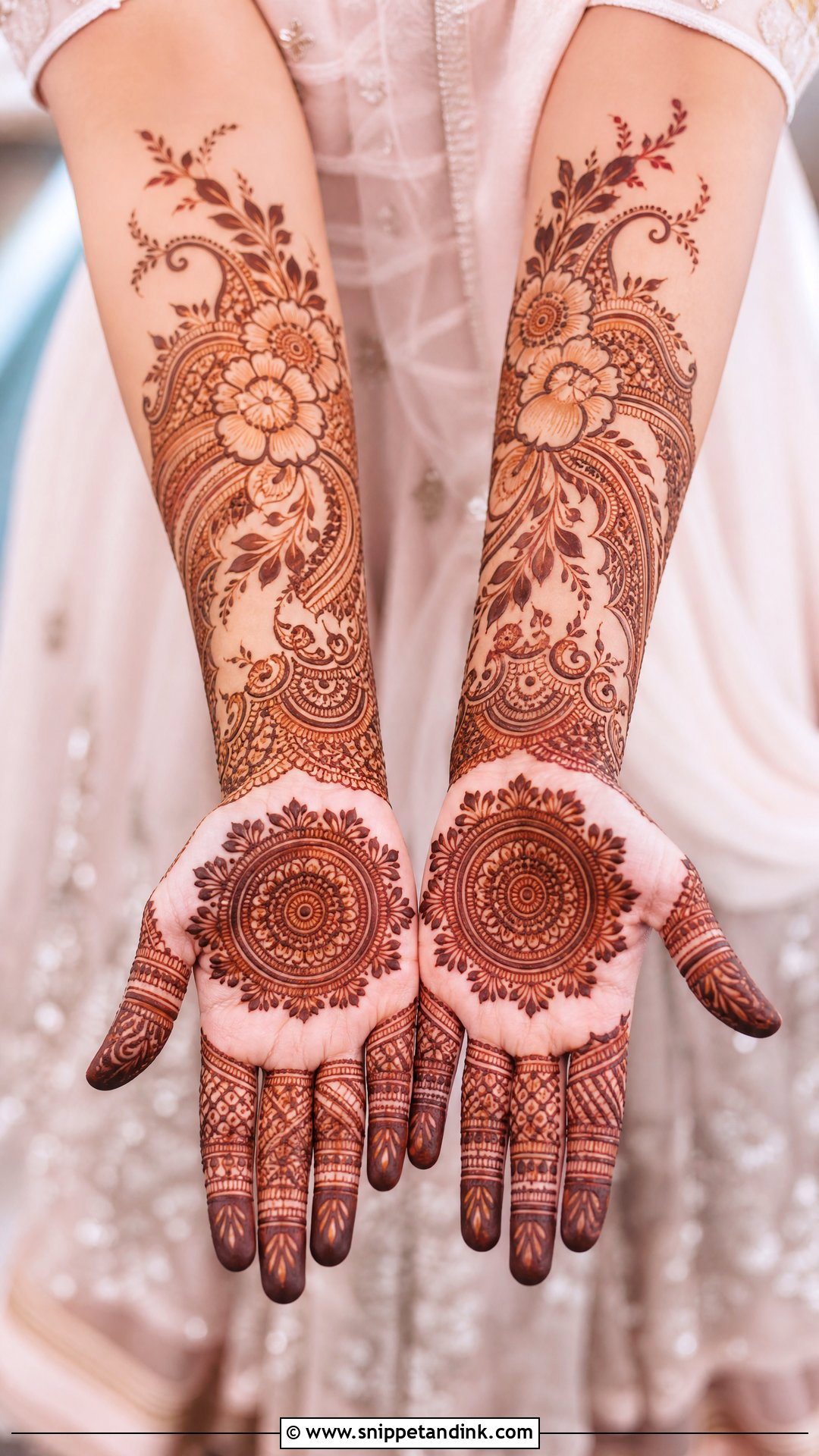 Indo Arabic Bridal Mehndi - Snippet and Ink - 25 Bridal Mehndi Mehendi Designs for Bride