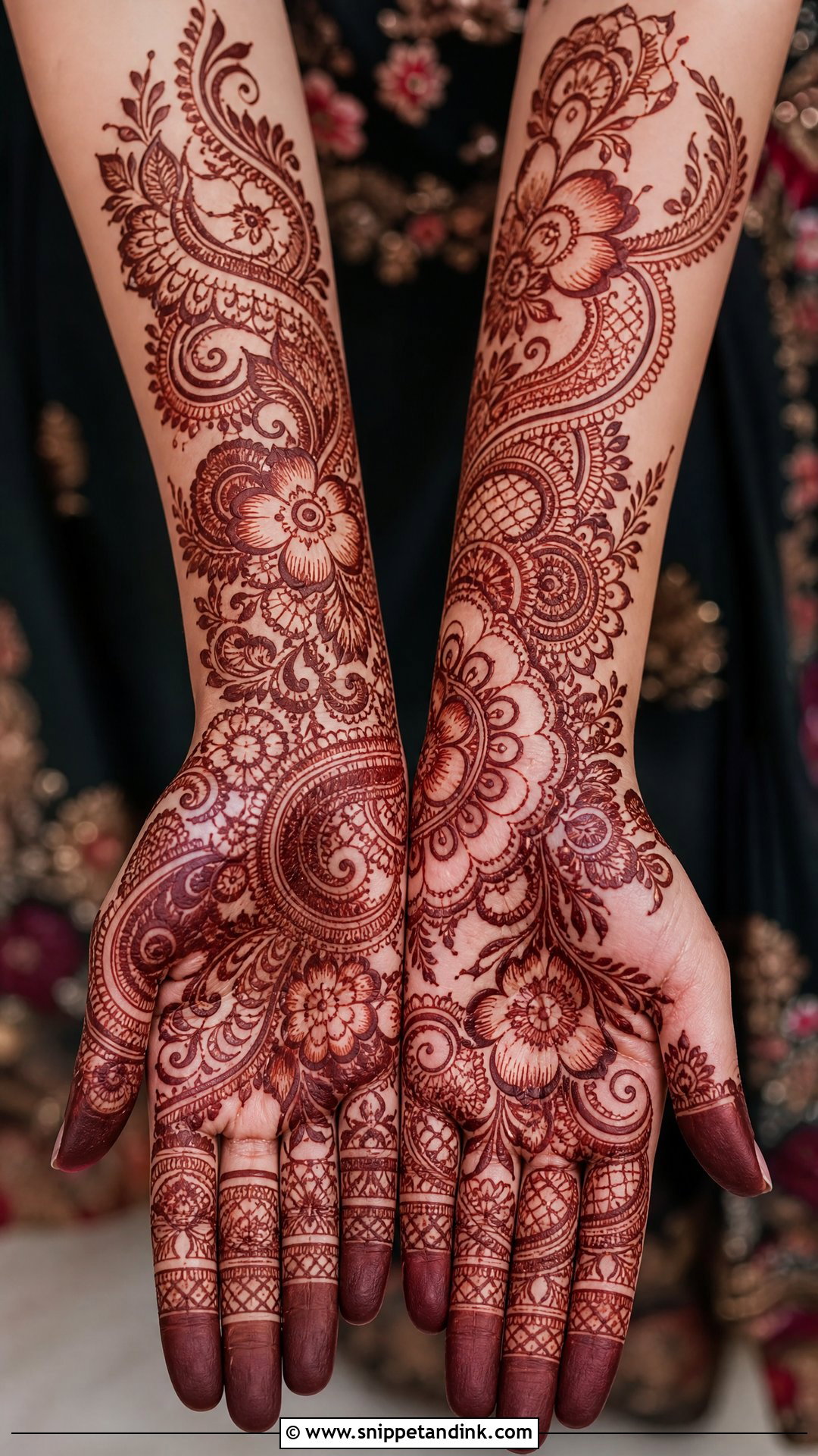 Indo Arabic Bridal Mehndi Design - Snippet and Ink - 20 Bridal Wedding Mehndi Designs Brides