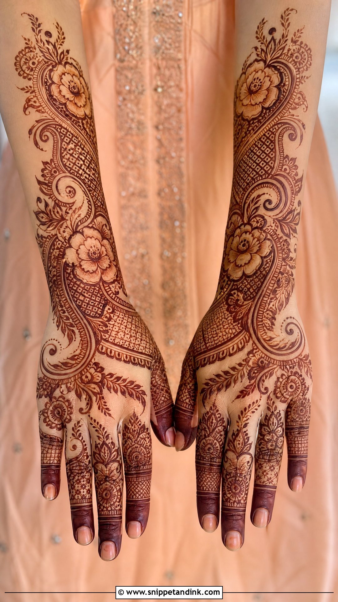 Indo Arabic Bridal Mehndi Design - Snippet and Ink - 25 Bride Mehndi Designs Indian Weddings