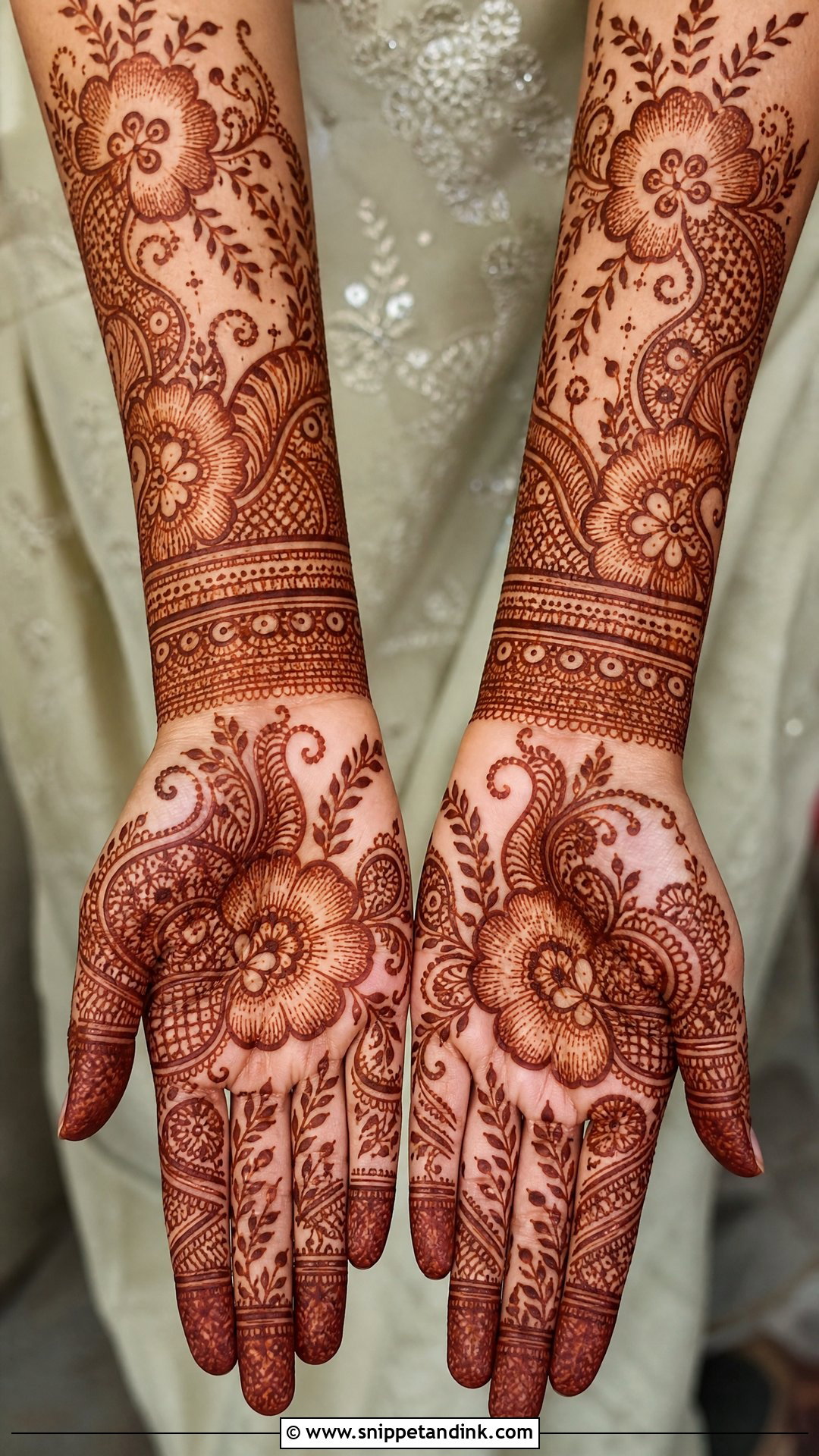 Indo Arabic Bridal Mehndi - Snippet and Ink - 20 Indian Bridal Mehndi Designs Brides