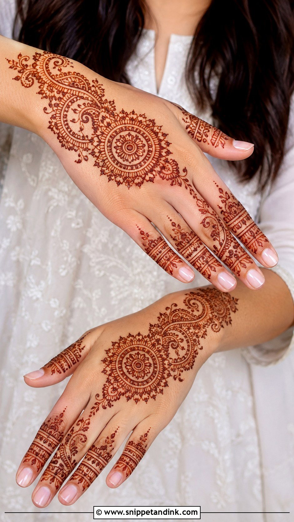 Indo Arabic Mandala Mehndi Design - Snippet and Ink - 35 Mandala Mehndi Design Ideas