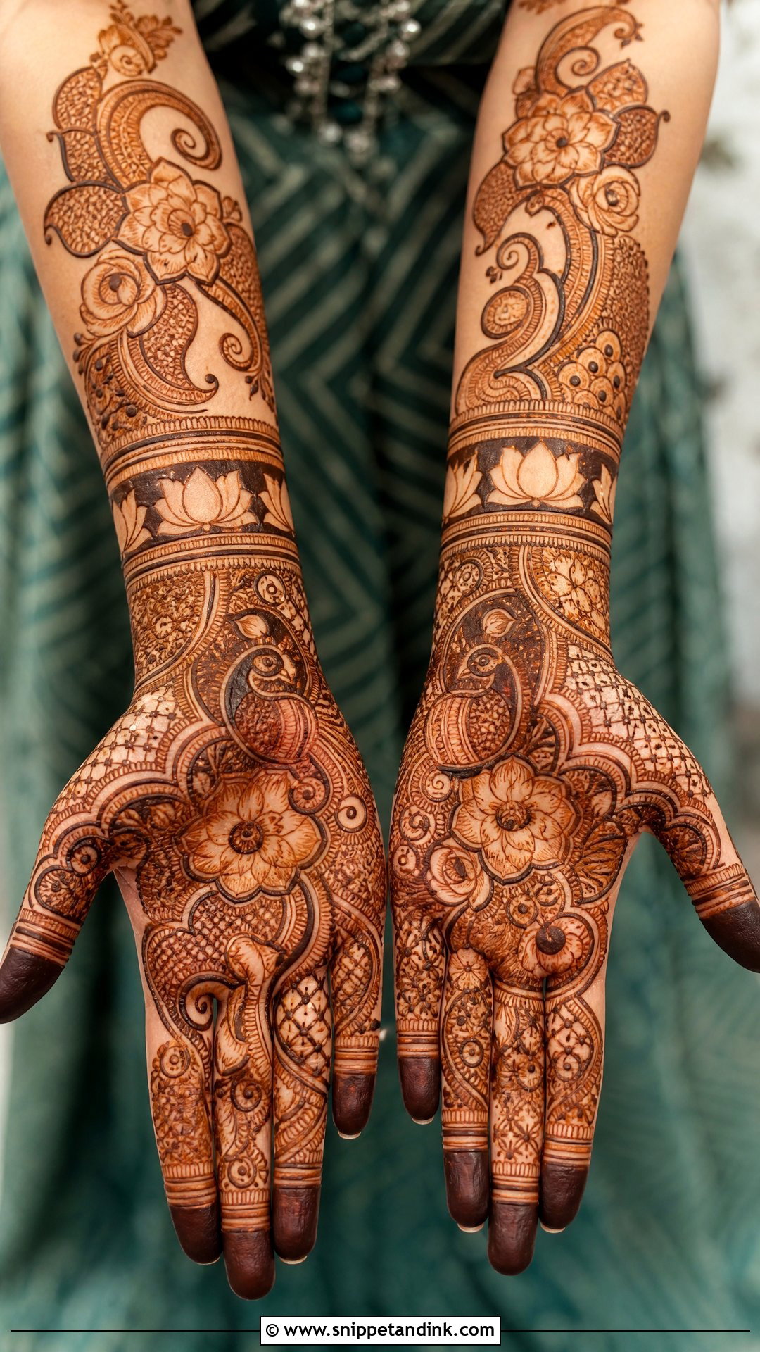 Indo Arabic Marwadi Bridal Mehndi - Snippet and Ink - 20 Marwadi Bridal Mehndi Mehendi Designs