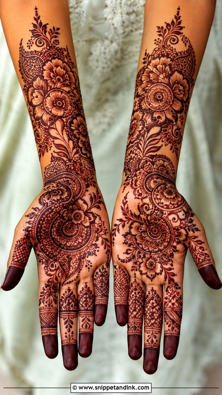 Indo Arabic Mehndi Design - Snippet and Ink - 35 Mehndi Design Pictures Ideas
