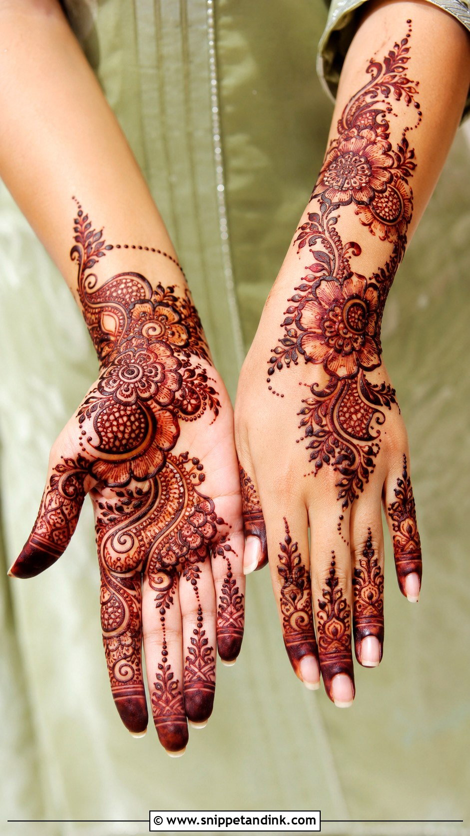 Indo Arabic Mehndi Design 2018 - Snippet and Ink - 35 Mehndi Designs 2018