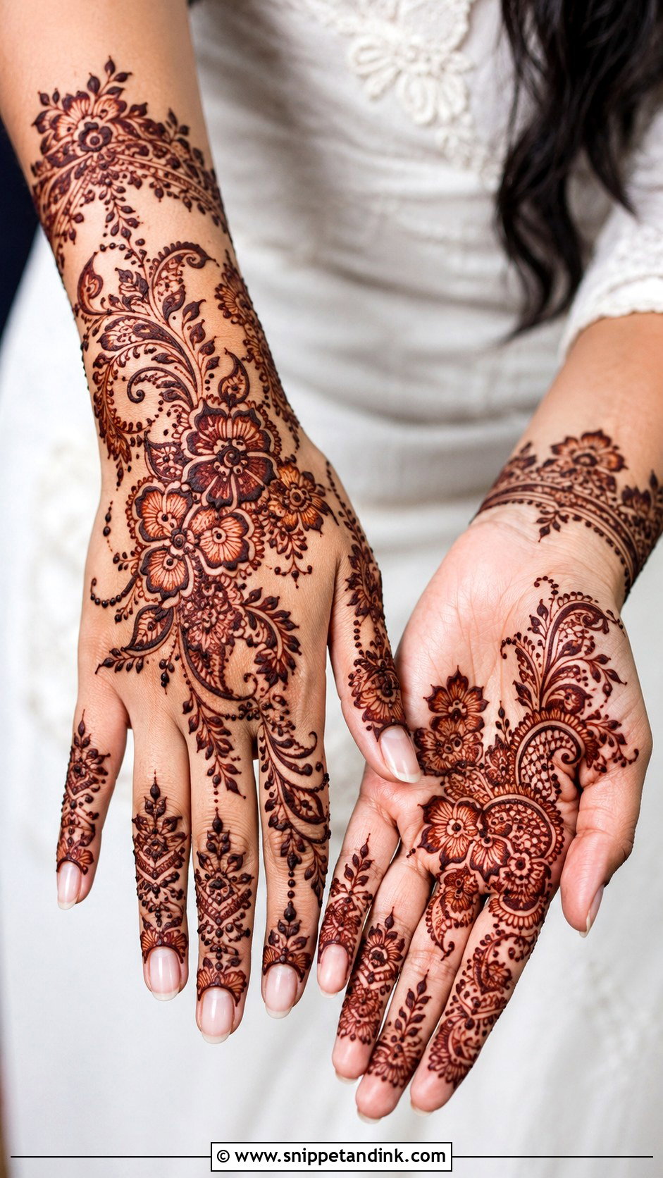 Indo Arabic Mehndi Design - Snippet and Ink - 35 Stylish Mehndi Designs