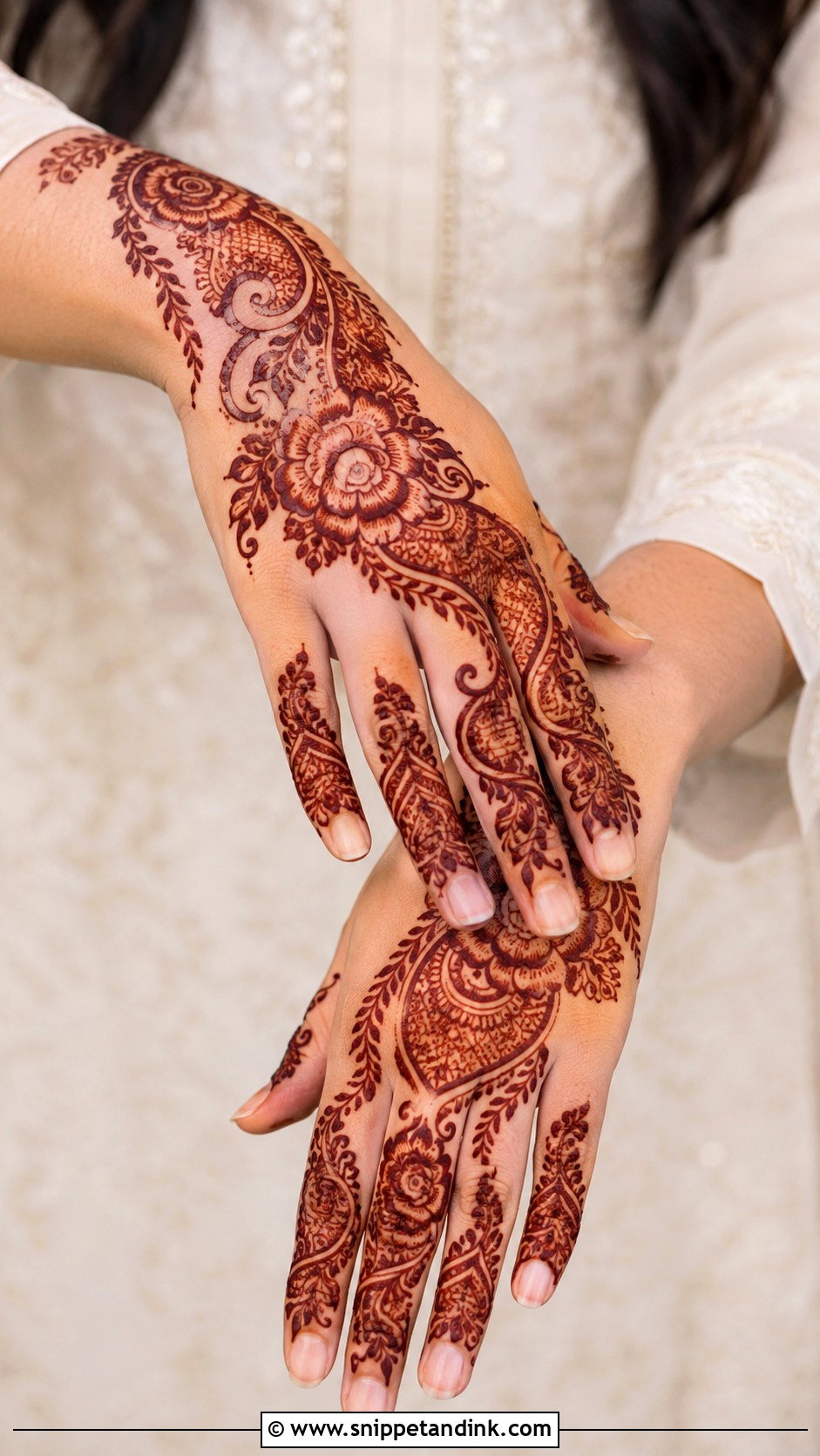 Indo Arabic Mehndi Design - Snippet and Ink - 35 Trending Mehndi Designs
