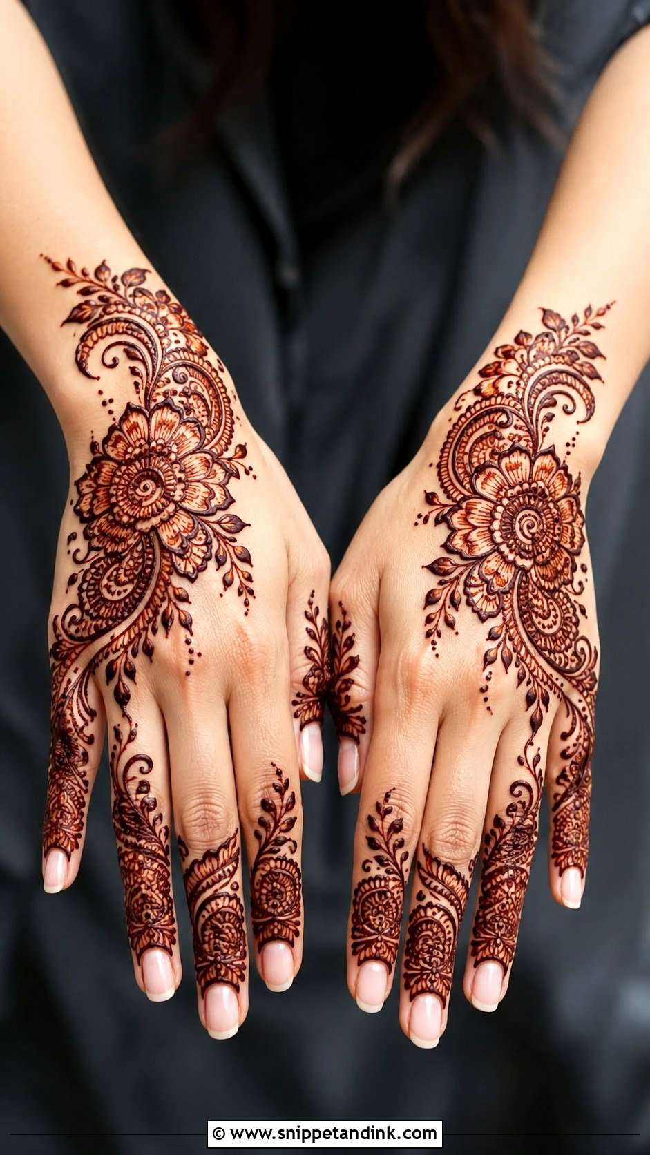 Indo Arabic Mehndi Design - Snippet and Ink - 35 Trendy Mehndi Designs
