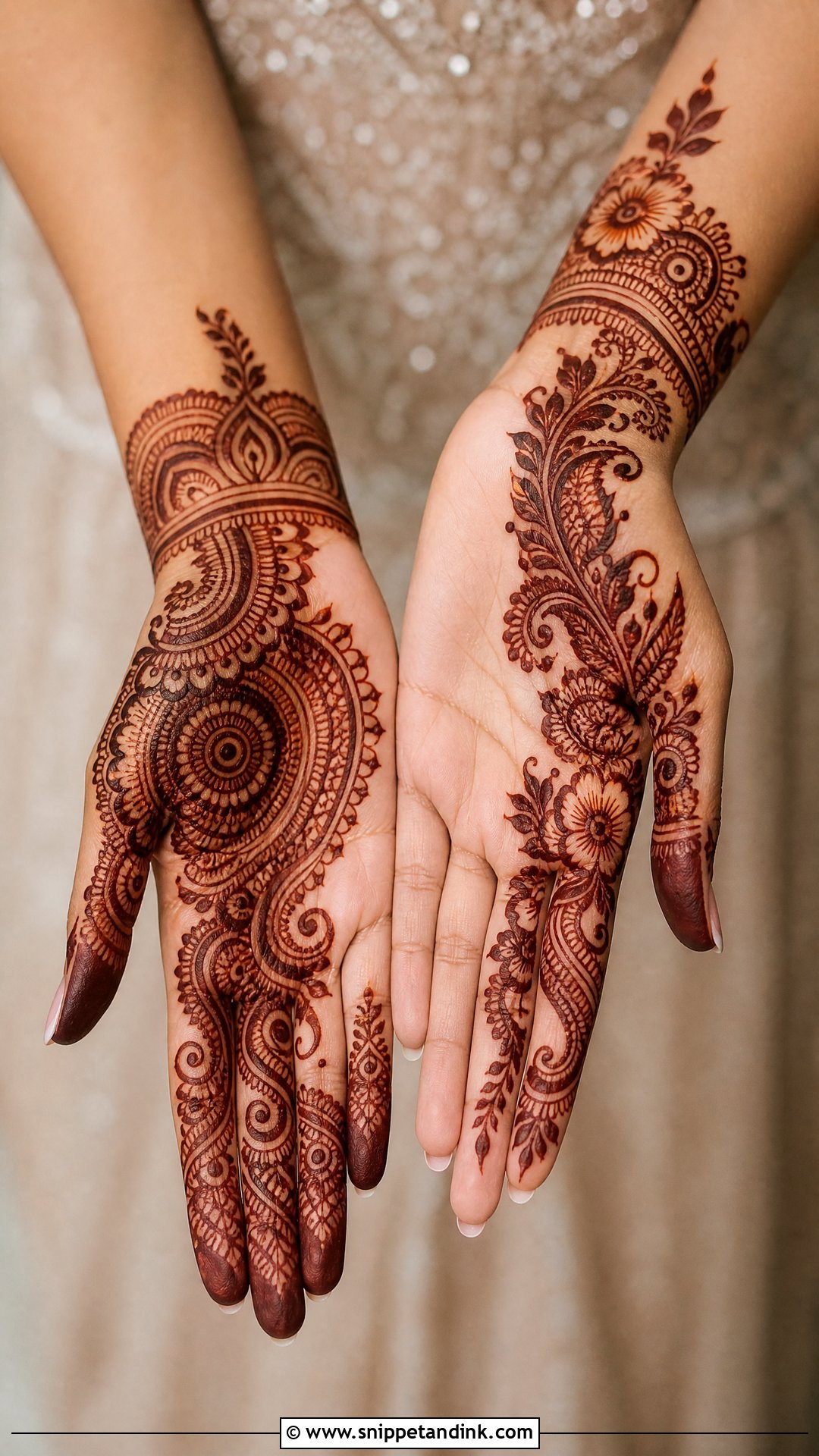 Indo Arabic Mehndi Design For Bridesmaid - Snippet and Ink - 25 Mehndi Designs for Bridesmaid