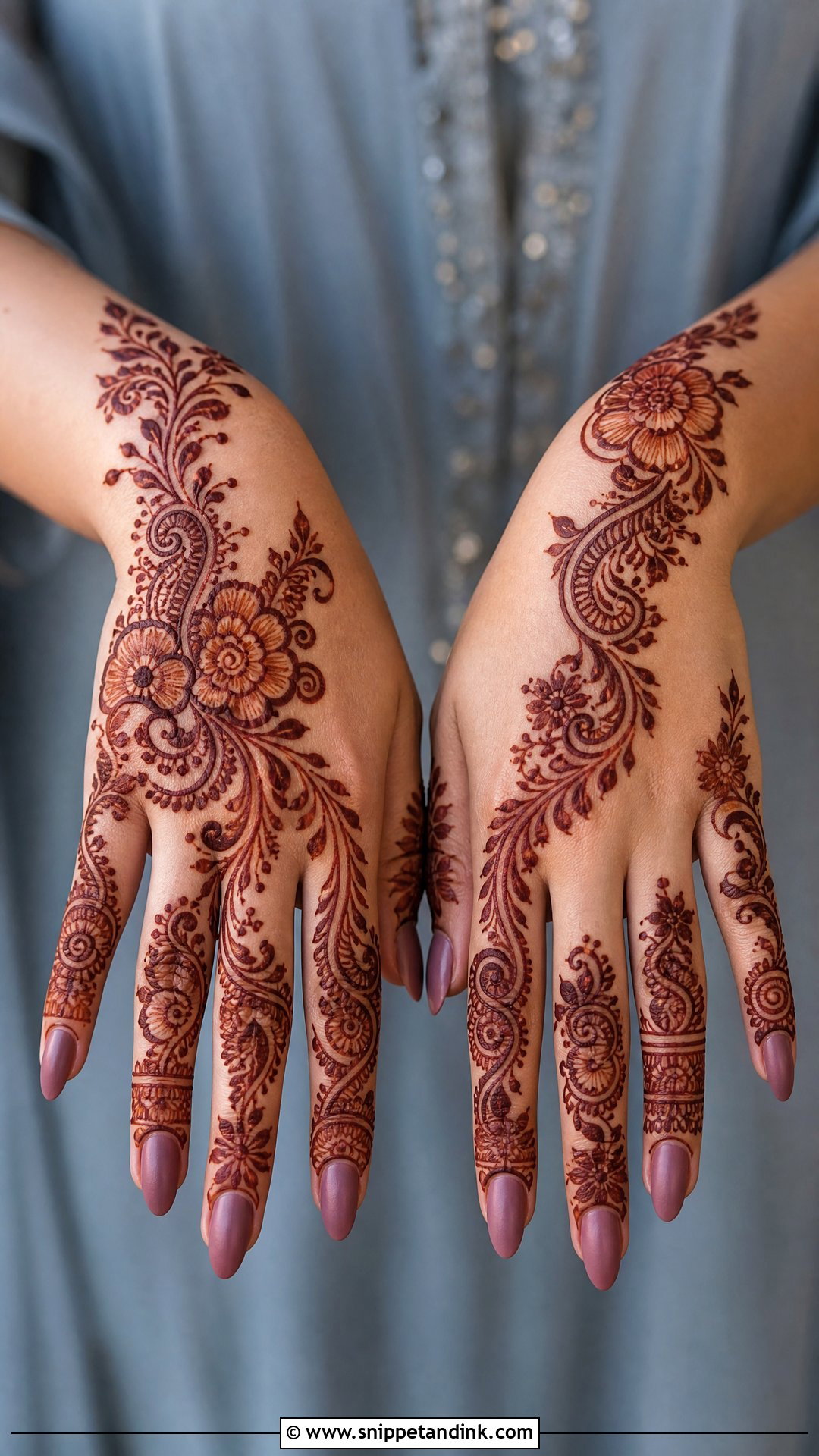 Indo Arabic Mehndi Design For Hands - Snippet and Ink - 25 Mehndi New Design Ideas