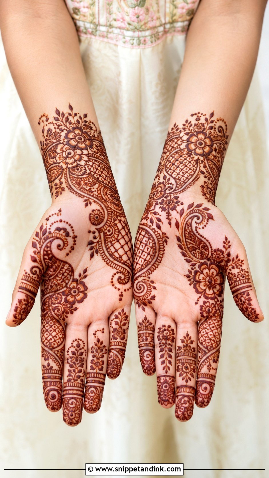 Indo Arabic Mehndi for Kids - Snippet and Ink - 35 Mehndi Designs for Kids