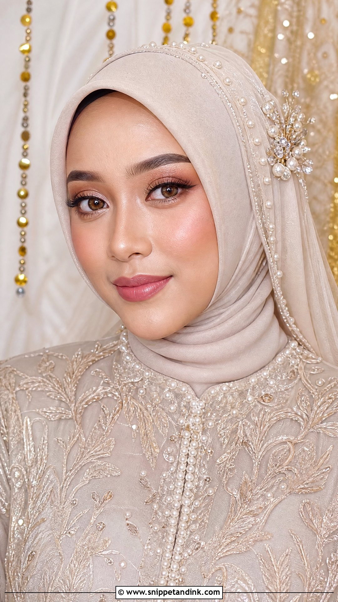 Indonesian Hijab Wedding Makeup - Snippet and Ink - 20 Indonesia Wedding Makeup Ideas