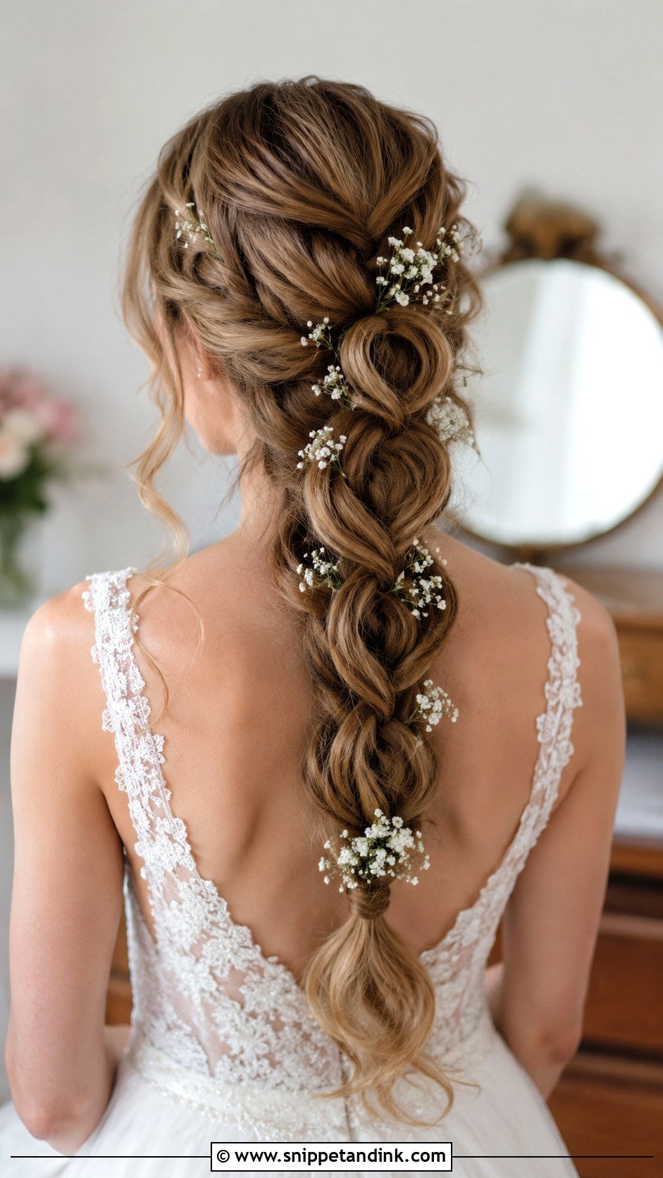 Infinity Braid for Wedding - Snippet and Ink - 25 Braid Hairstyles for Wedding