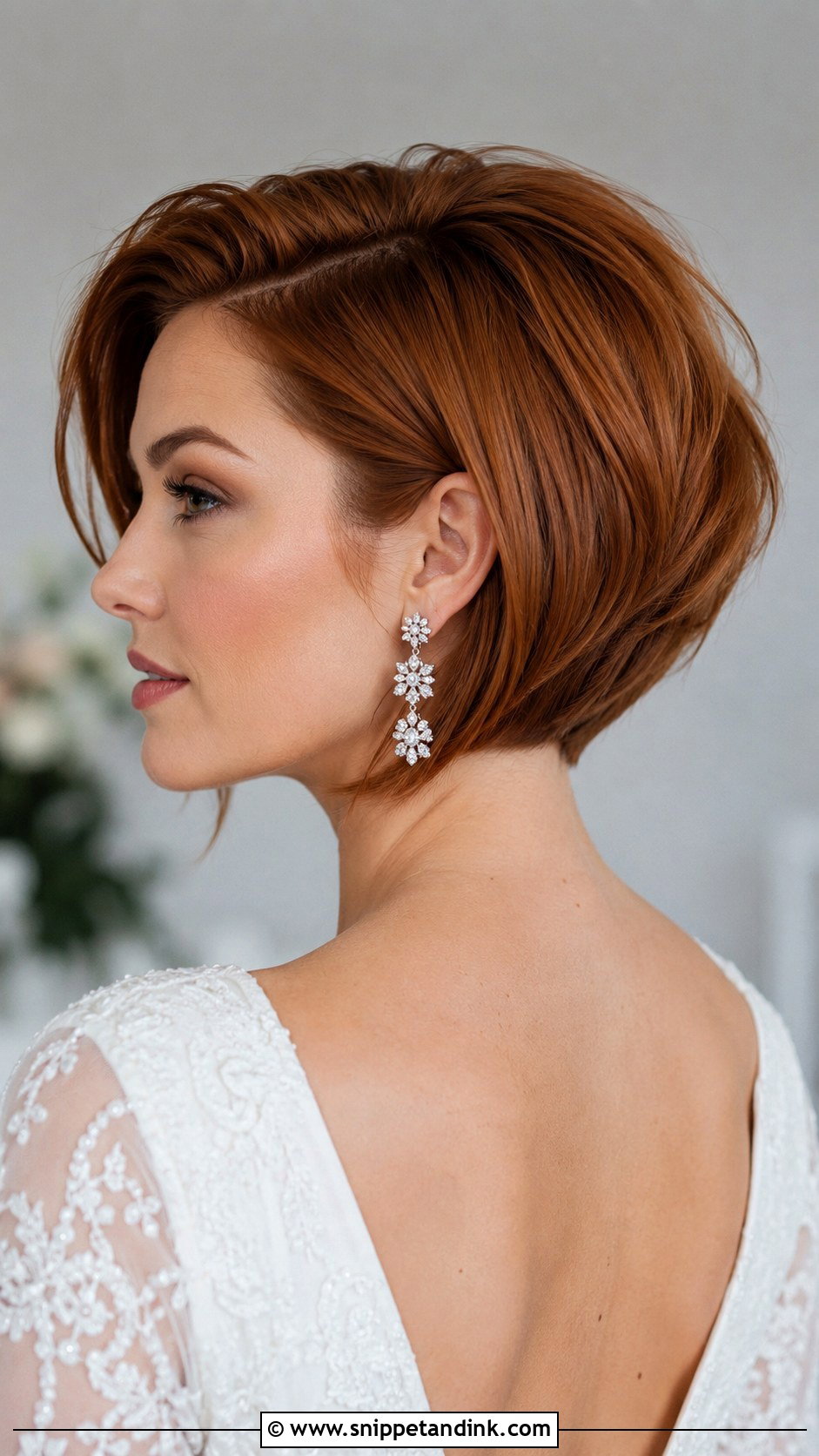 Inverted Bob With Volume - Snippet and Ink - 25 Bob Wedding Hair Ideas