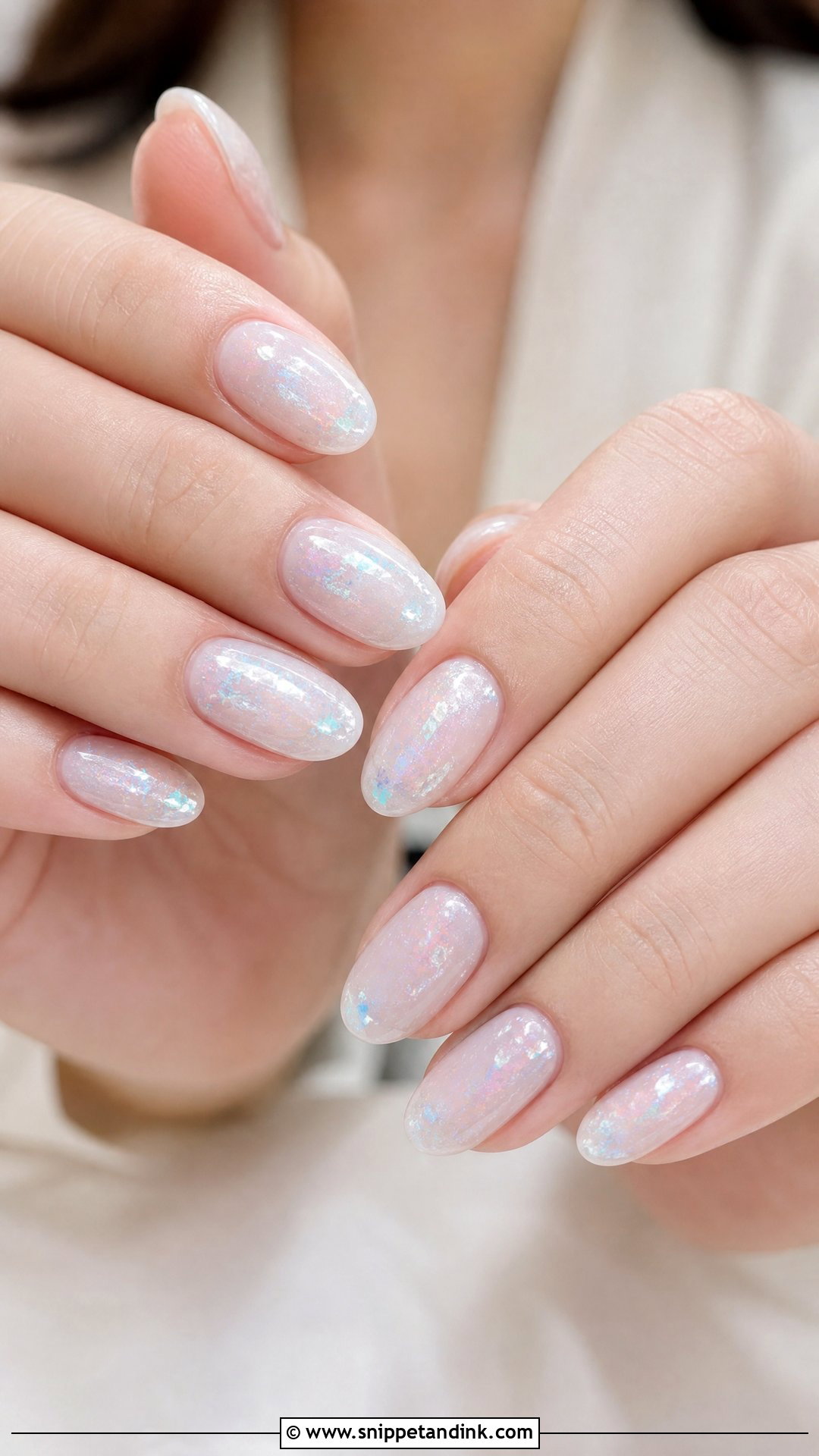 Iridescent Glitter Wedding Nails - Snippet and Ink - 25 Glitter Wedding Nails